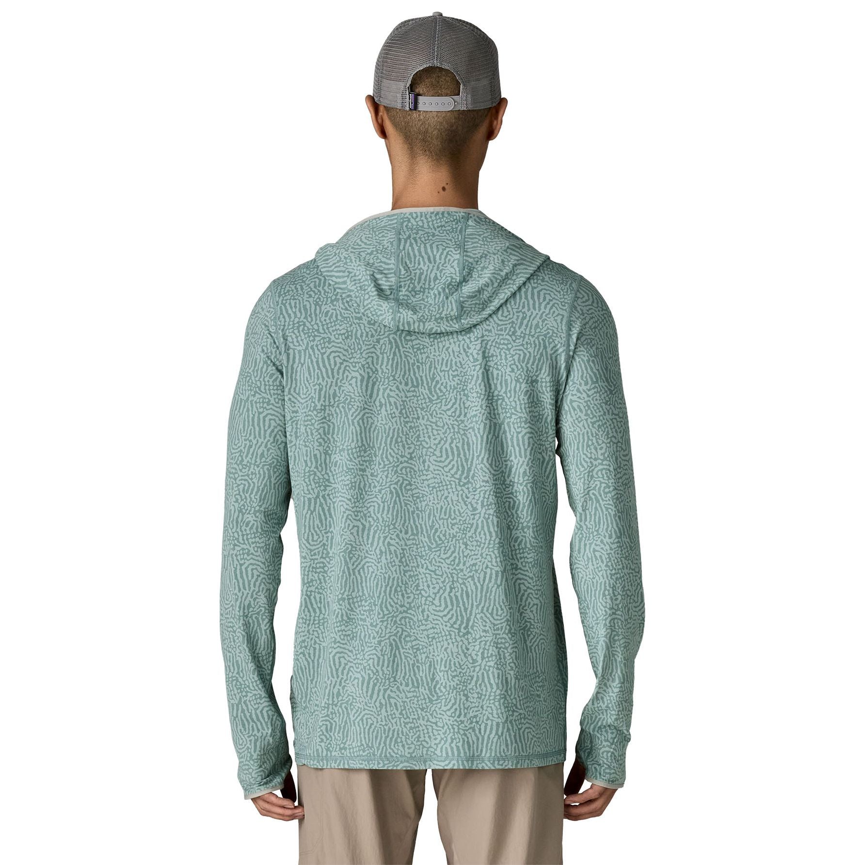 Patagonia Men's Tropic Comfort Natural Hoody Sea Run: Blue Sage