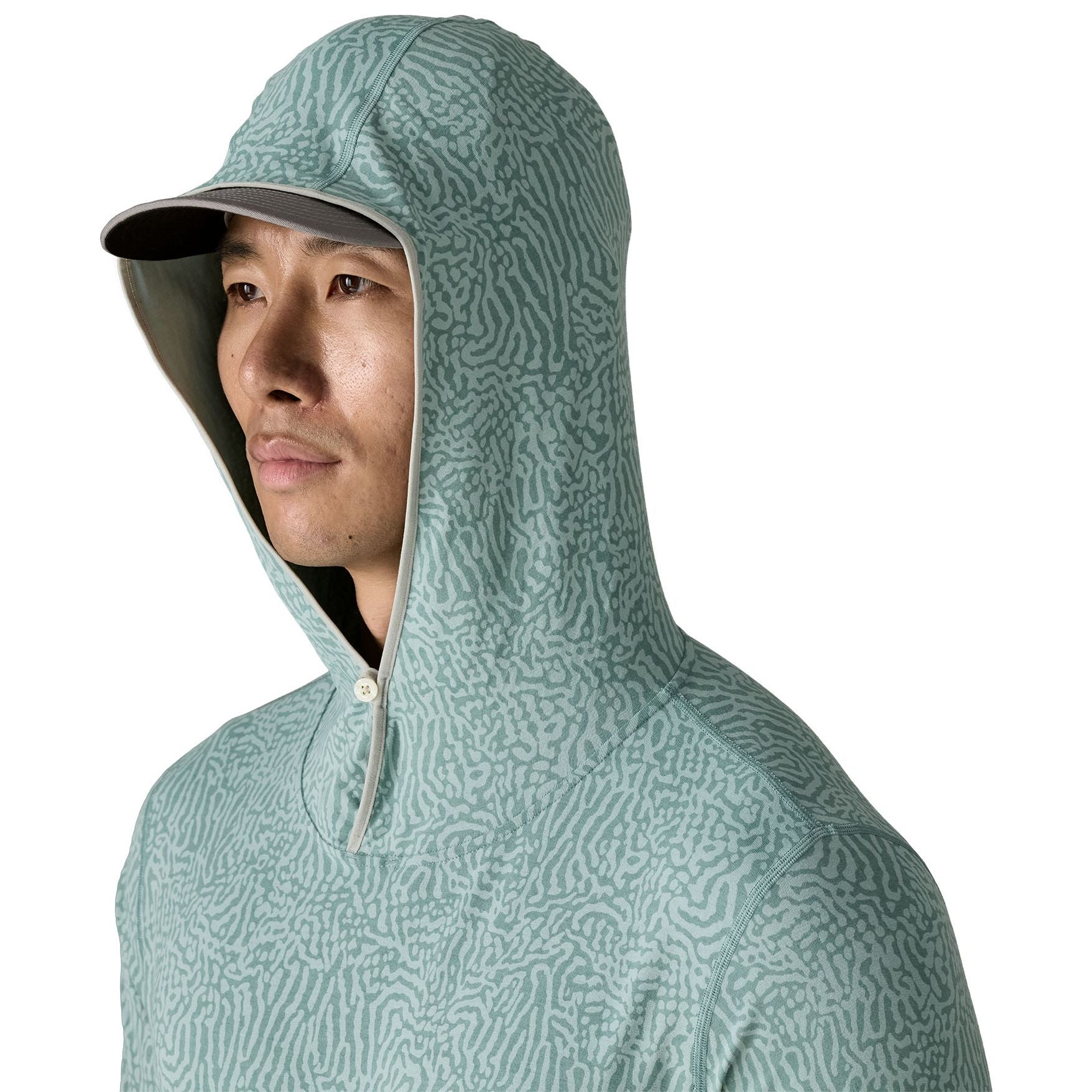 Patagonia Men's Tropic Comfort Natural Hoody Sea Run: Blue Sage