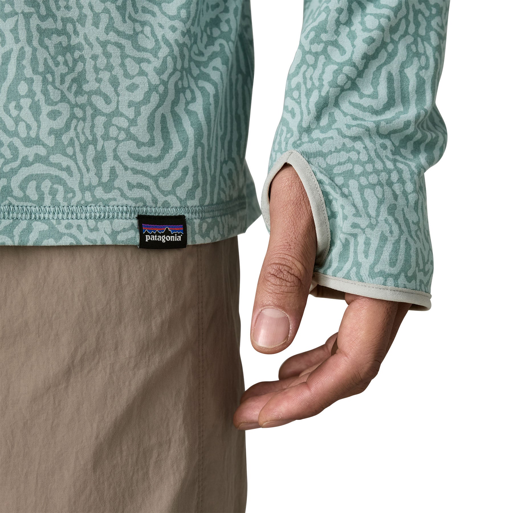 Patagonia Men's Tropic Comfort Natural Hoody Sea Run: Blue Sage