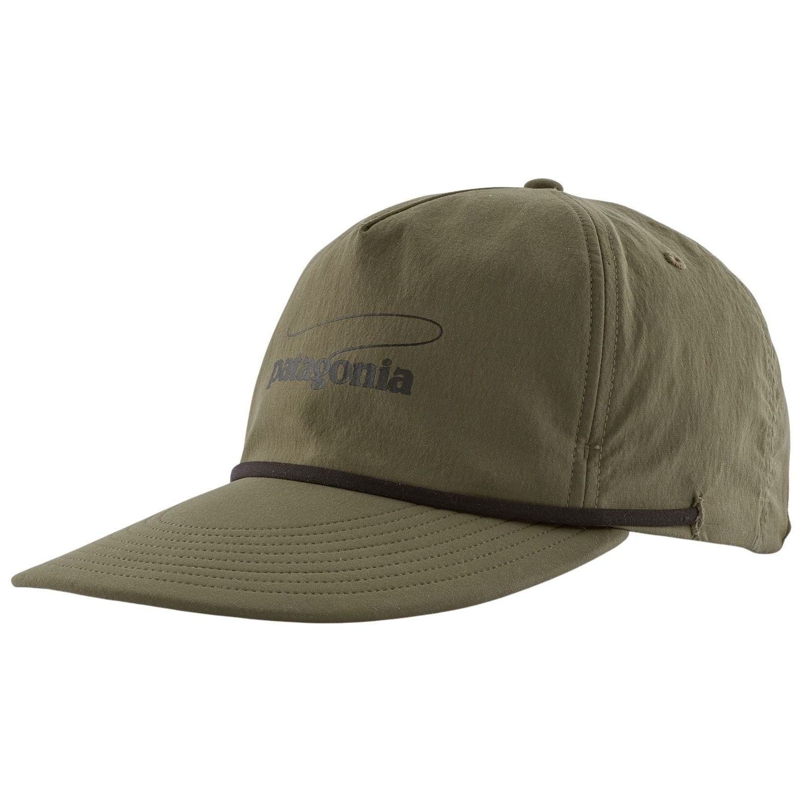 Patagonia Spoonbill Merganzer Hat Casting Logo: Basin Green Image 01