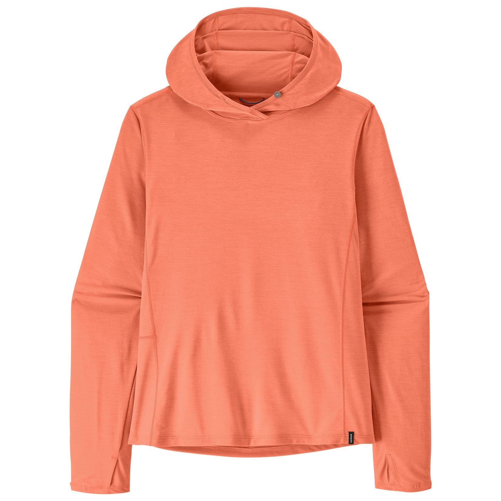 Patagonia Women's Capilene Cool Sun Hoody Mellow Melon - Peach Sherbet X-Dye Image 01