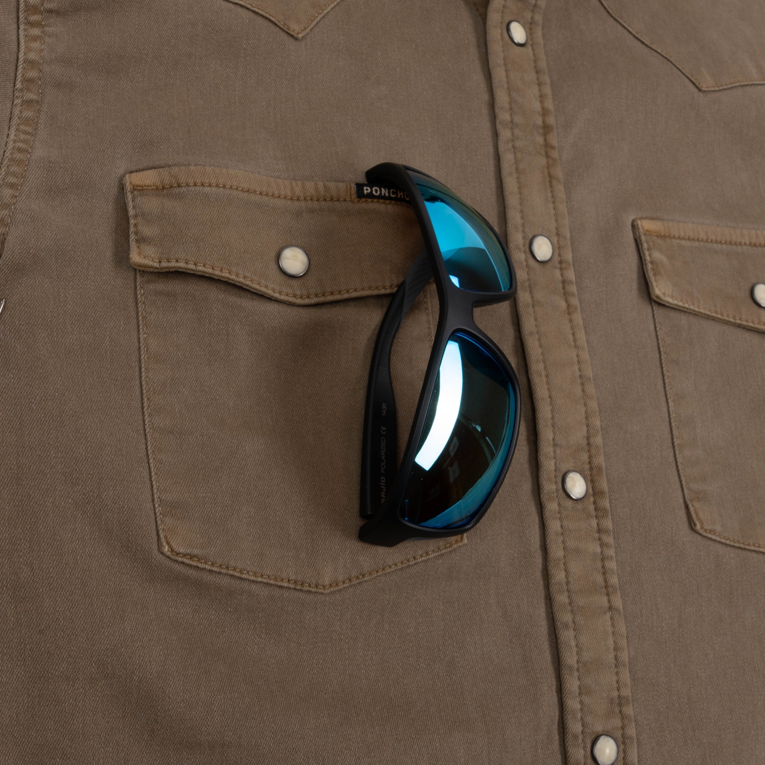 Poncho The Cotulla Denim Shirt