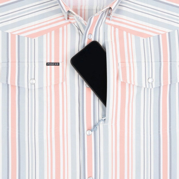 Poncho The Home Sweet Home Western Pearl Snap Shirt