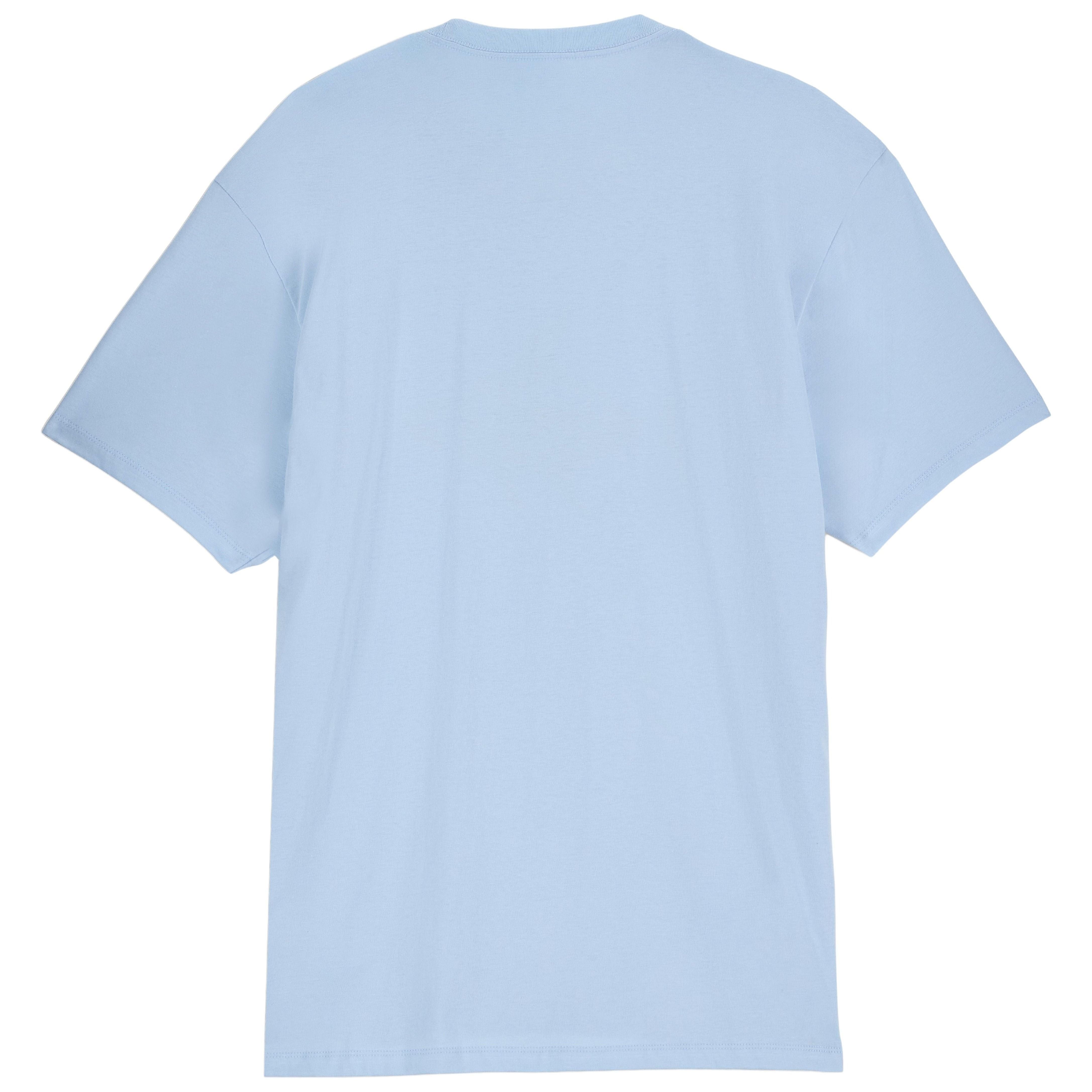 Simms Men's Abstract Salt T-Shirt Sky Blue Image 02
