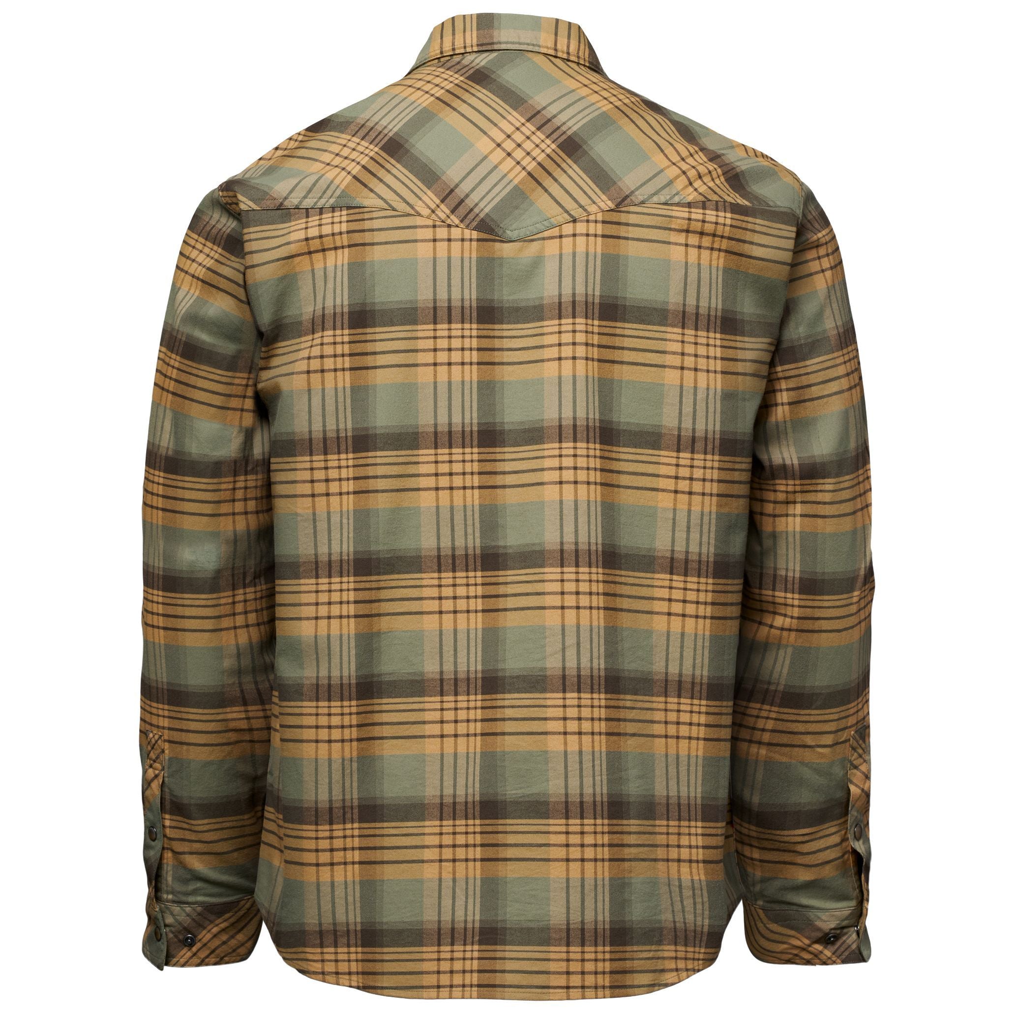 Simms Men's Brackett Flannel Duke Plaid: Hickory Image 02