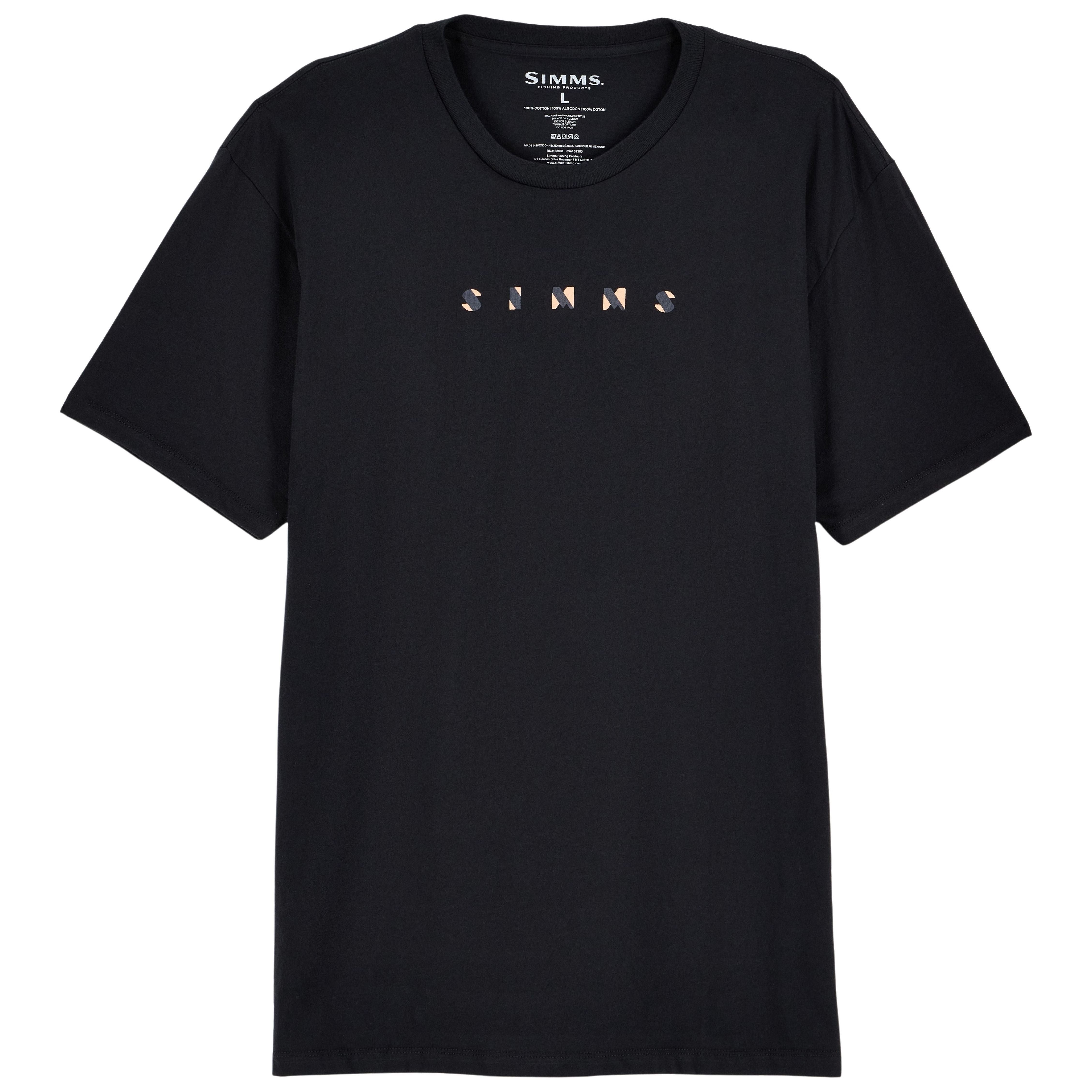 Simms Men's Char T-Shirt Black Image 02