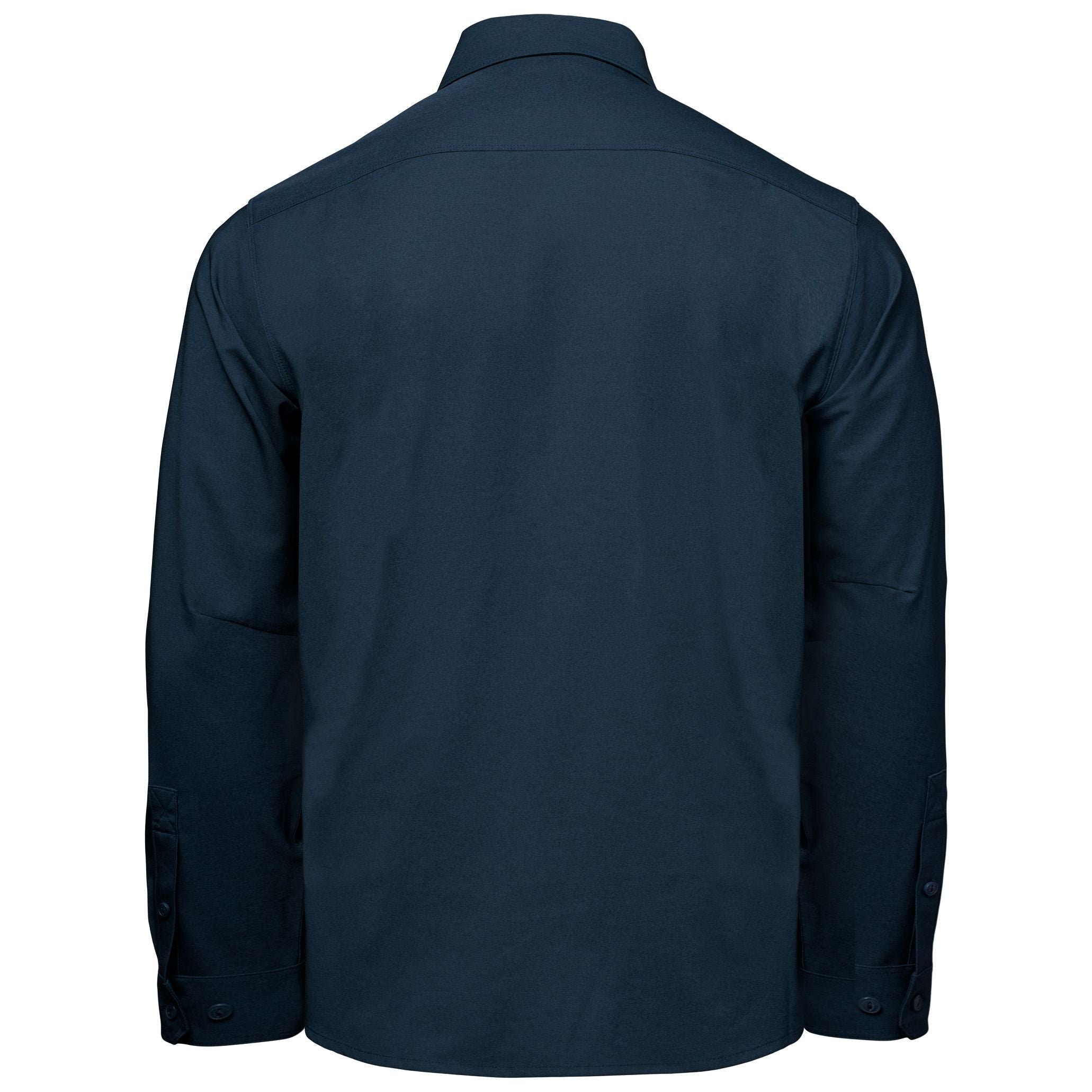Simms Men's Launch LS Shirt Huckleberry Heather Image 02