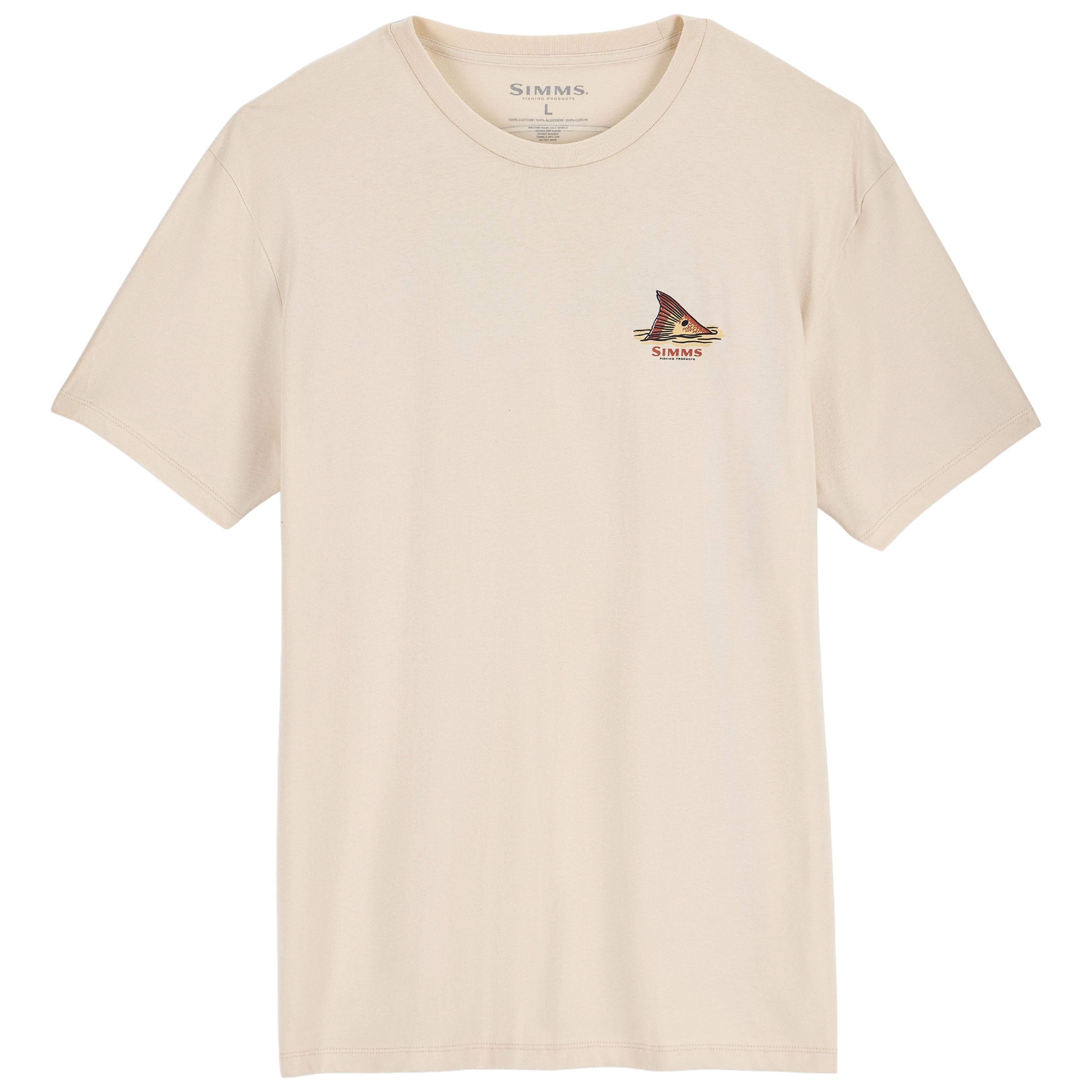 Simms Men's Redfish T-Shirt Natural Image 02