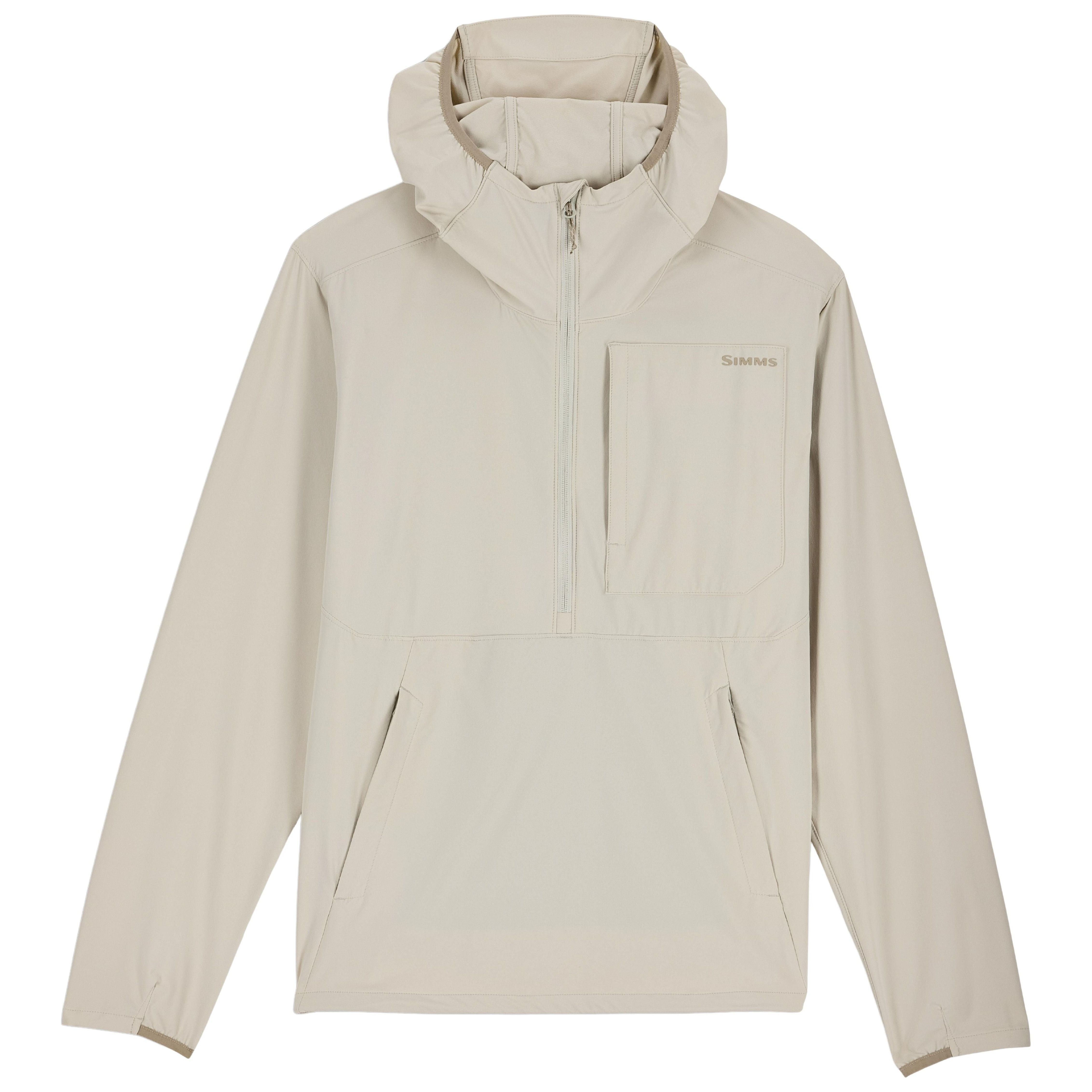 Simms Men's Rogue Flex Half-Zip Pullover Burnished Clay Image 01