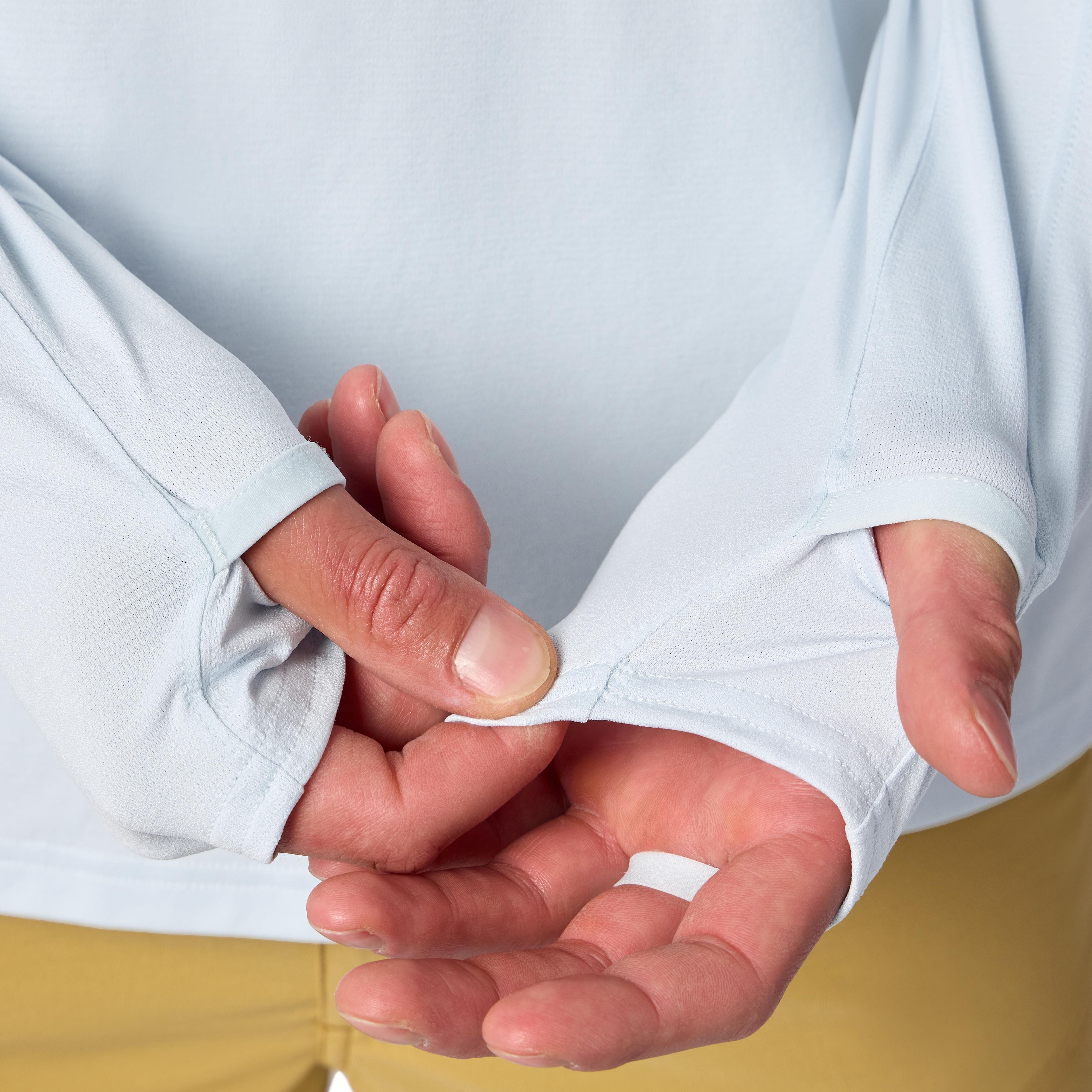 Simms Men's Solarflex Crew Bimini Blue Image 04