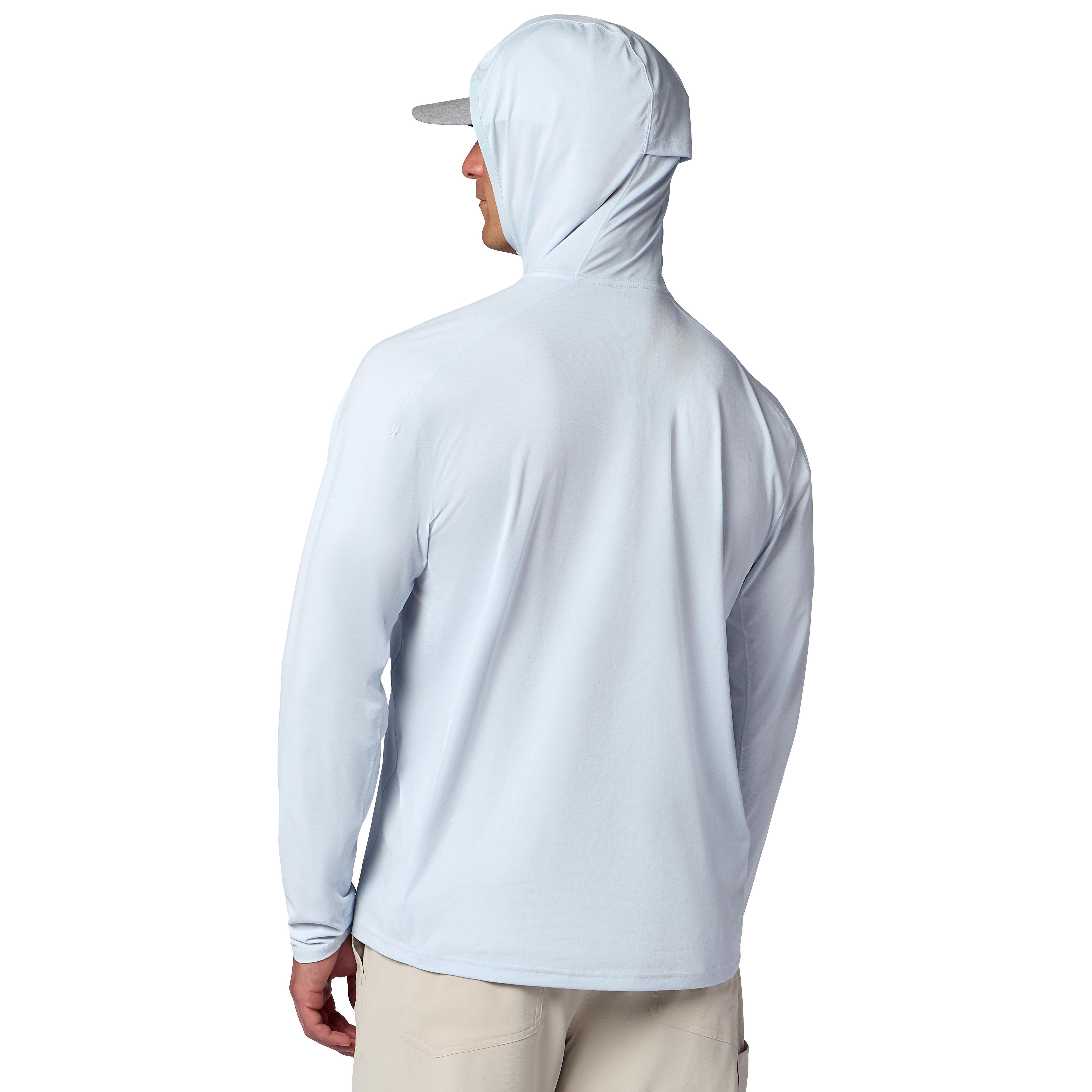 Simms Men's Solarflex Hoody Bimini Blue Image 03