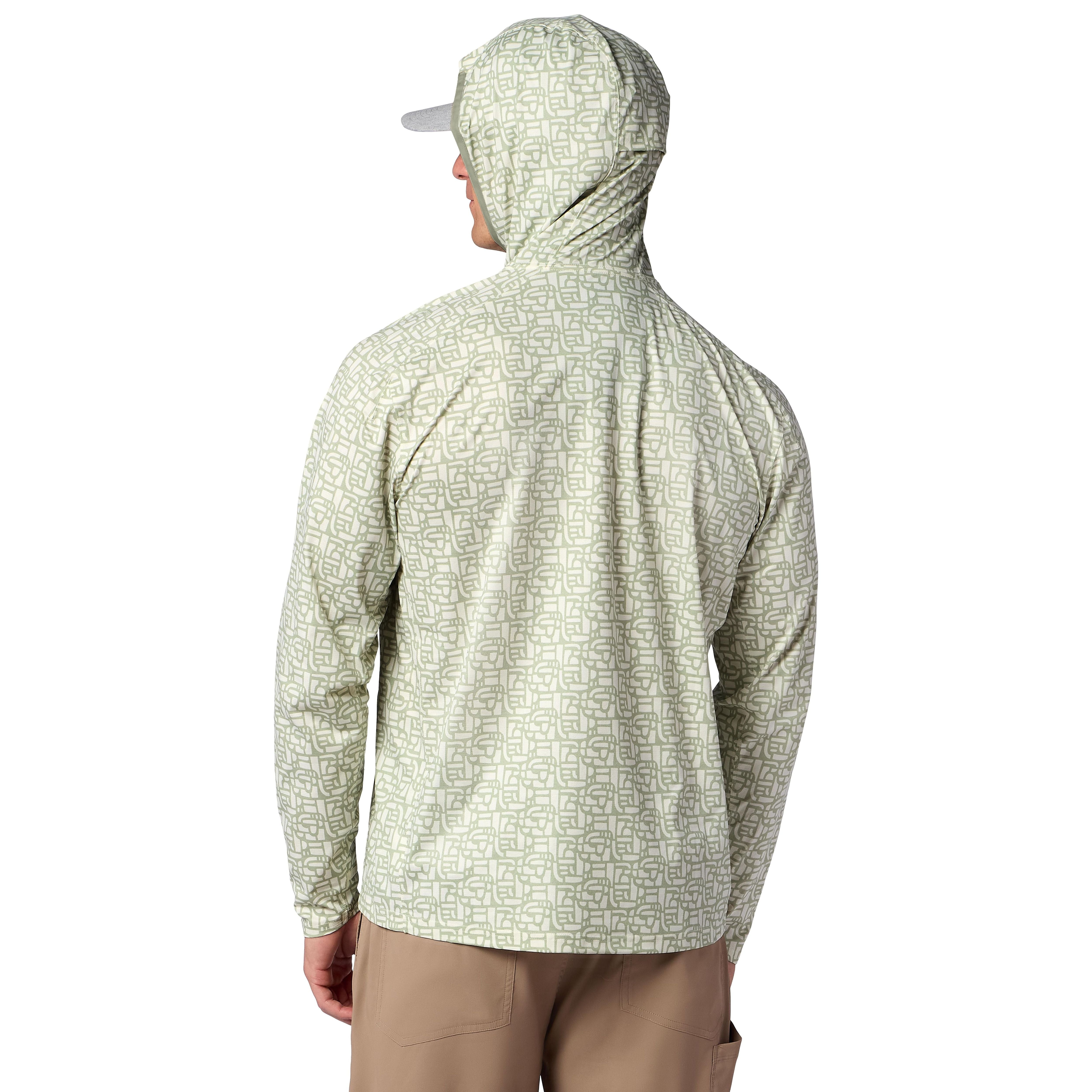 Simms Men's Solarflex Hoody Block Pale Pine Image 03