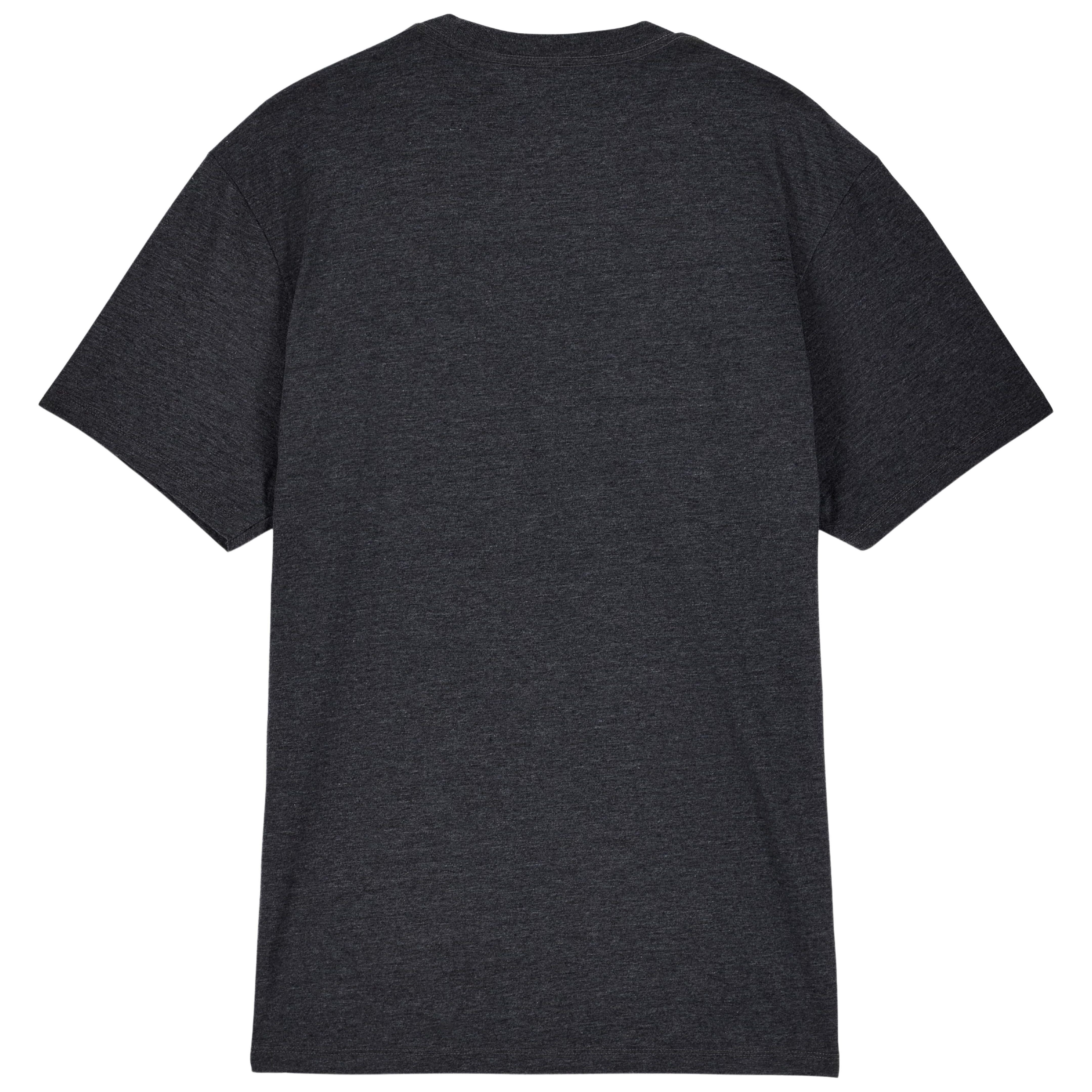 Simms Men's Stamp Lock Tech T-Shirt Charcoal Heather Image 02