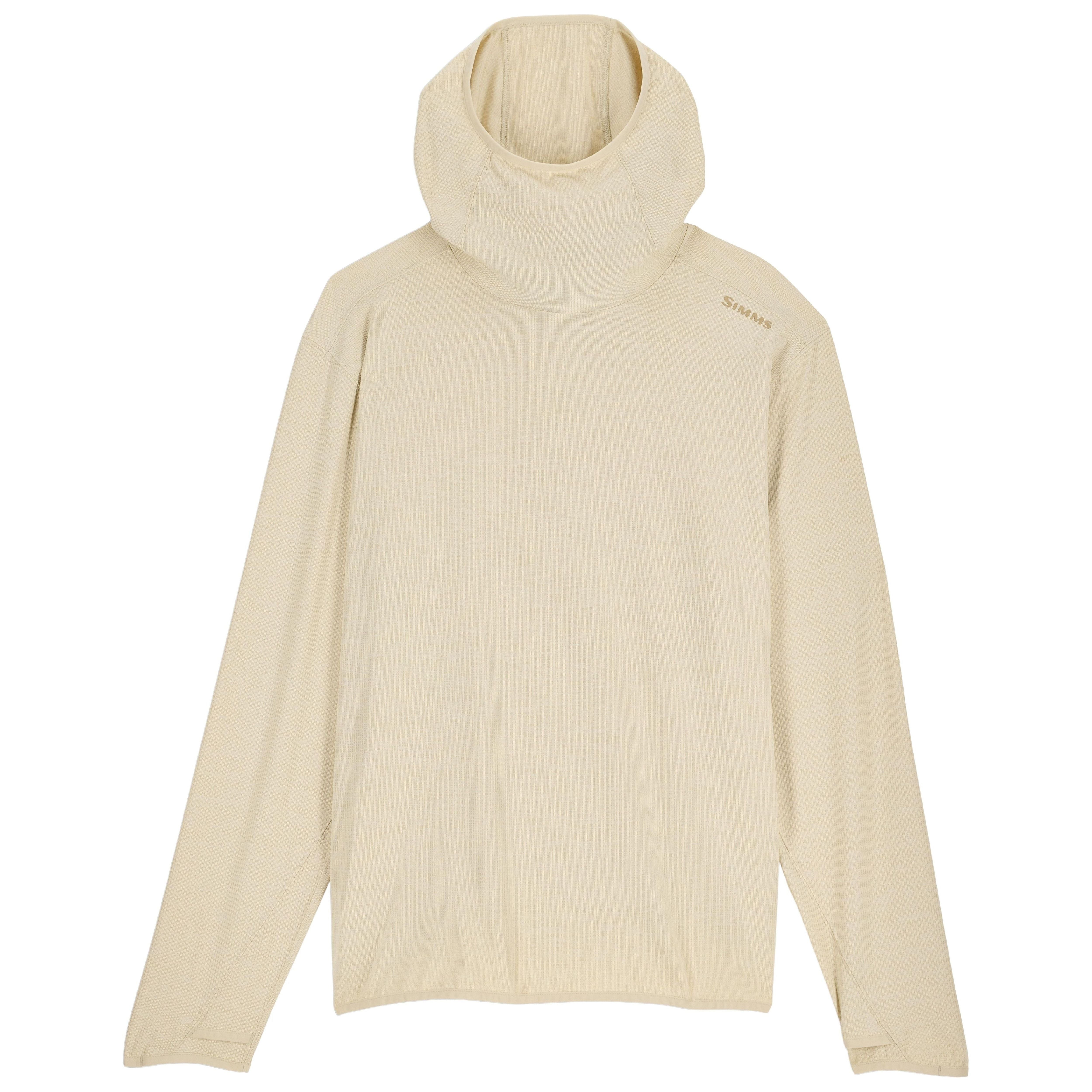 Simms Men's Stone Cold Hoody Parchment Image 01