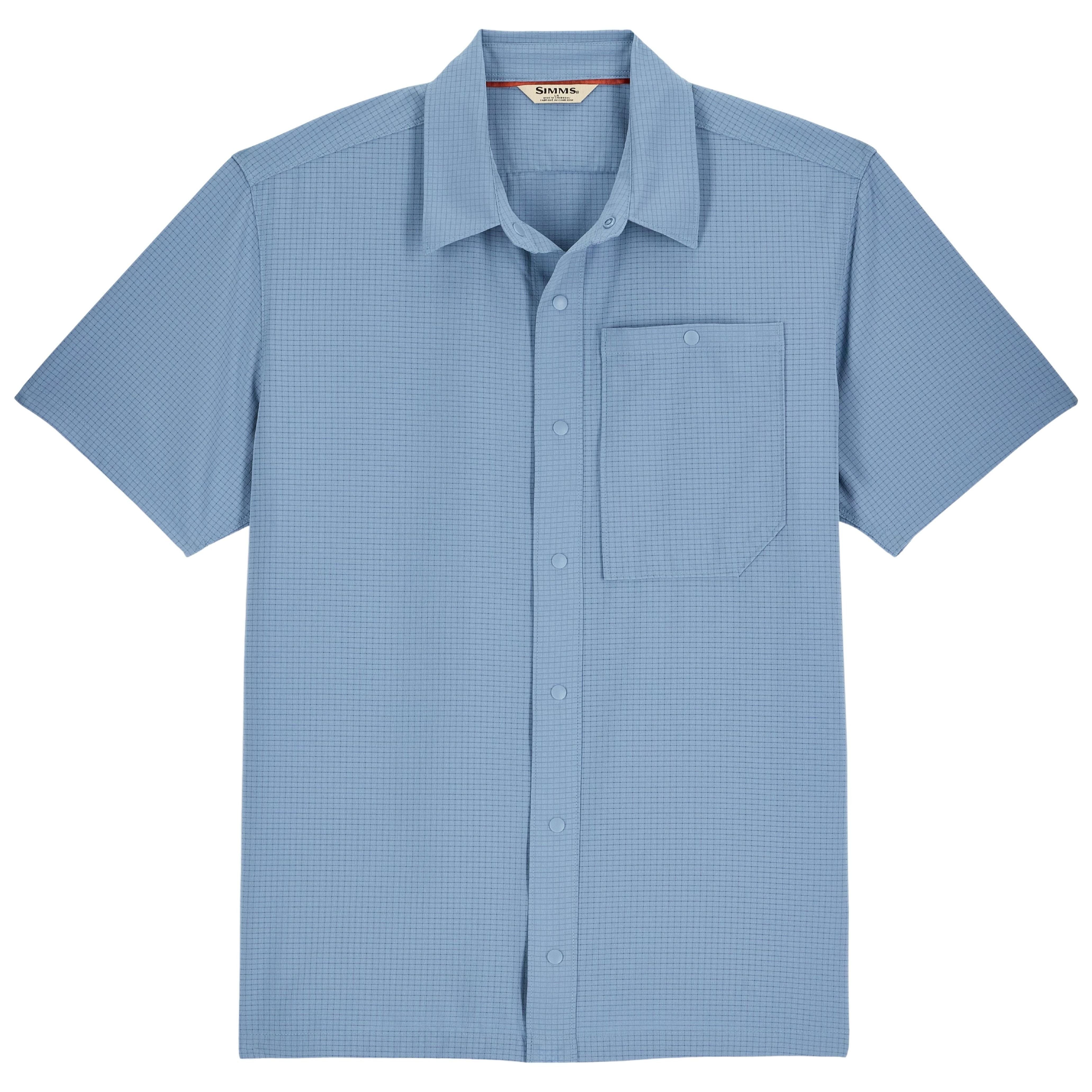 Simms Men's Tailout Air SS Shirt Albacore Image 01