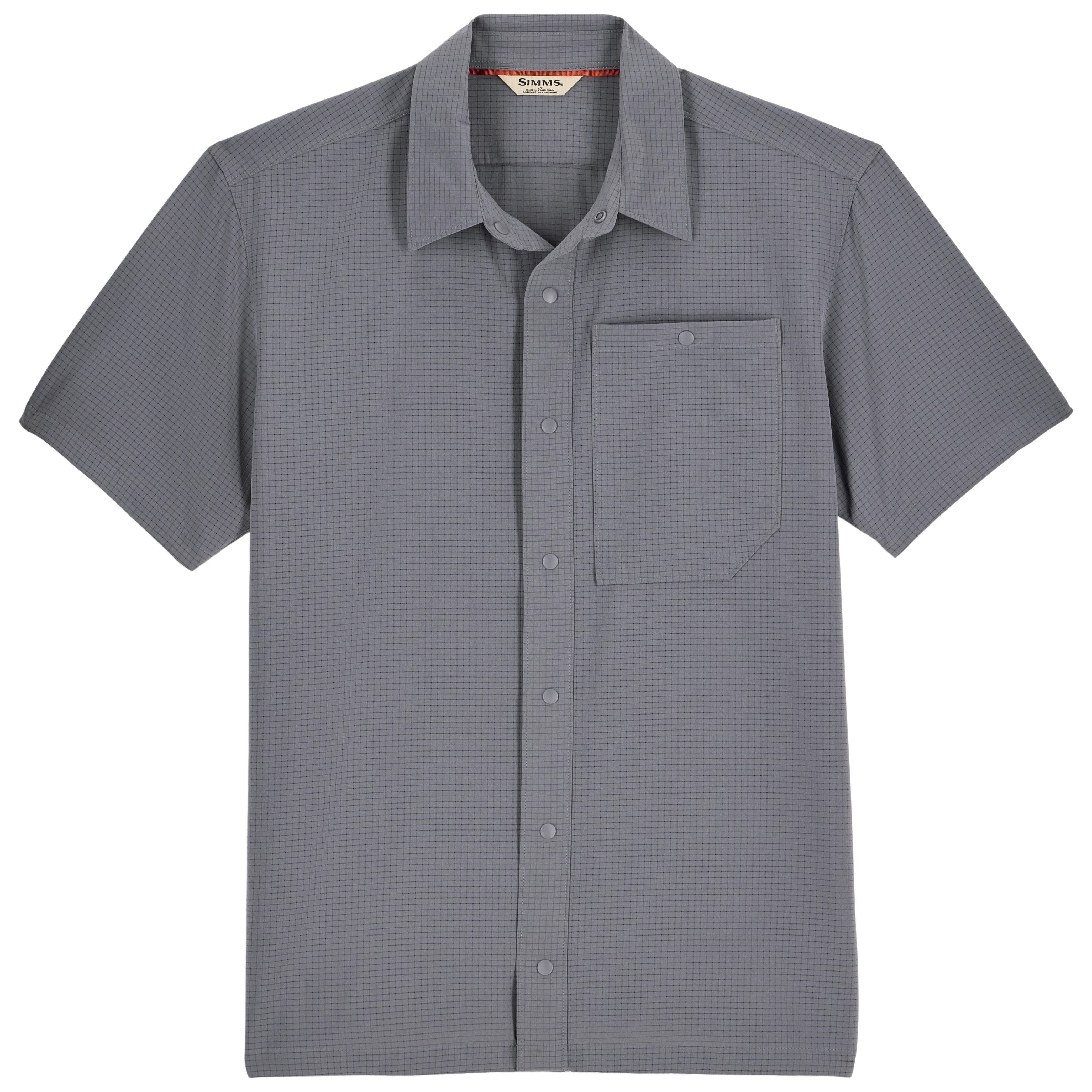 Simms Men's Tailout Air SS Shirt Steel Image 01