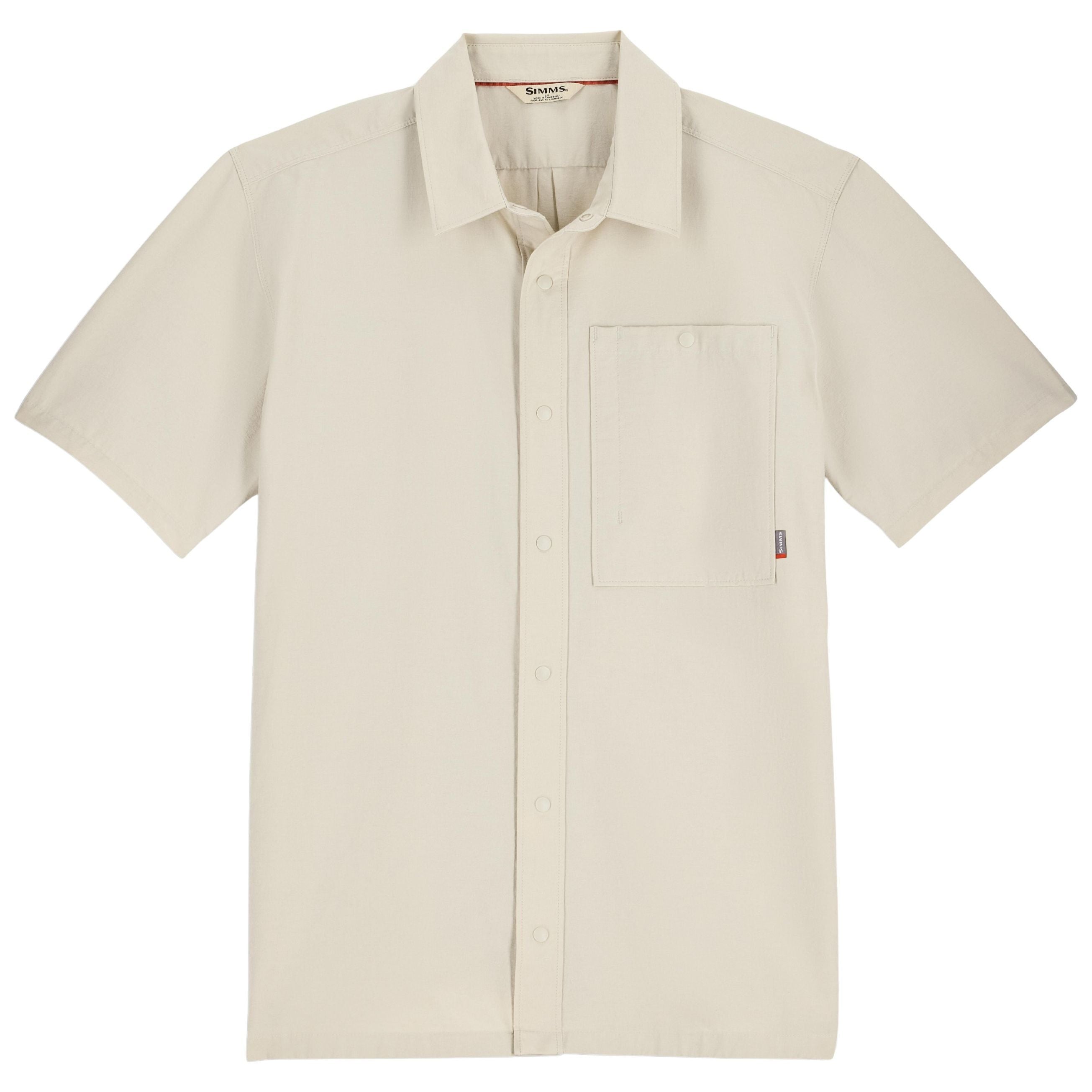 Simms Men's Tailout SS Shirt Burnished Clay Image 01