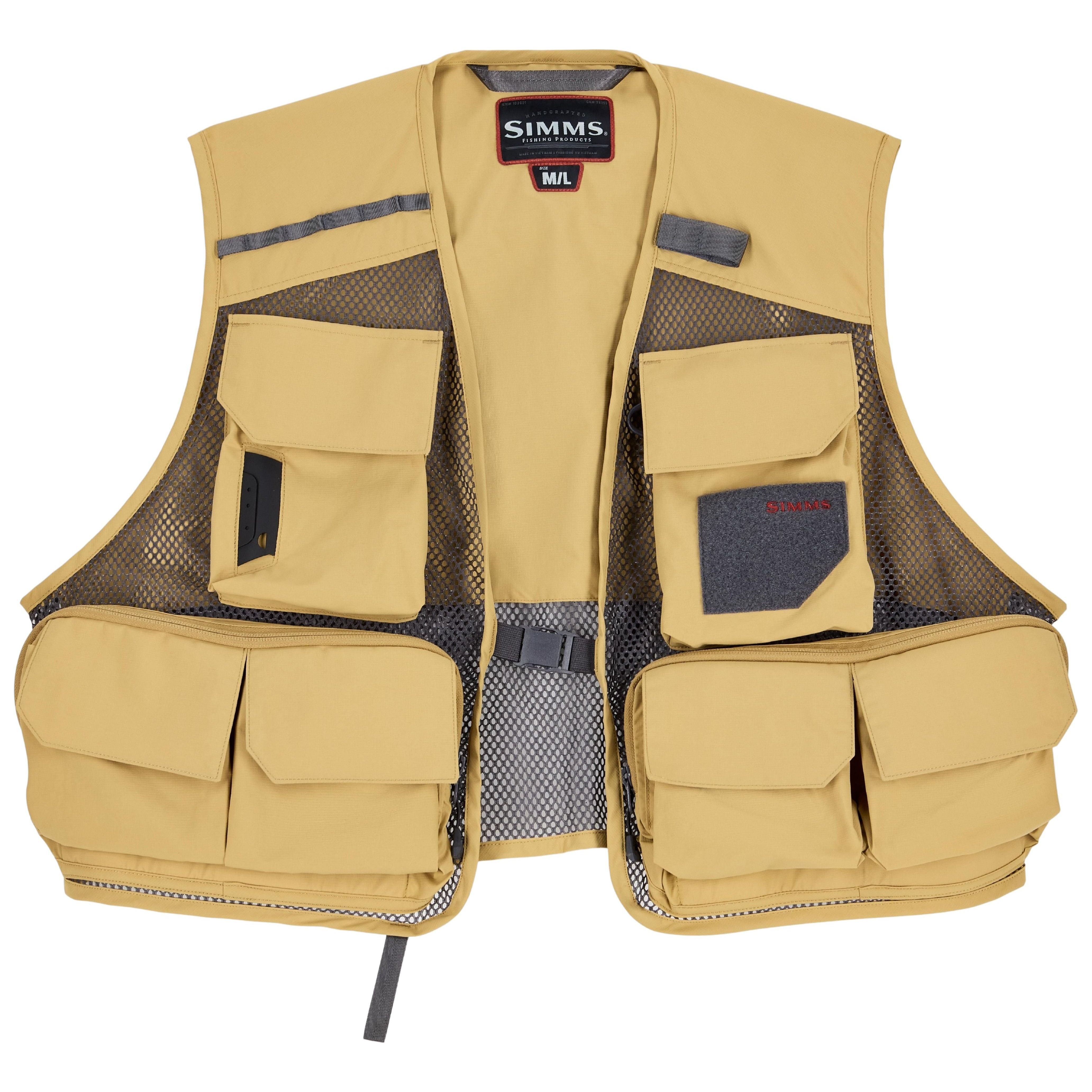 Simms Tributary Vest Bistre Image 01
