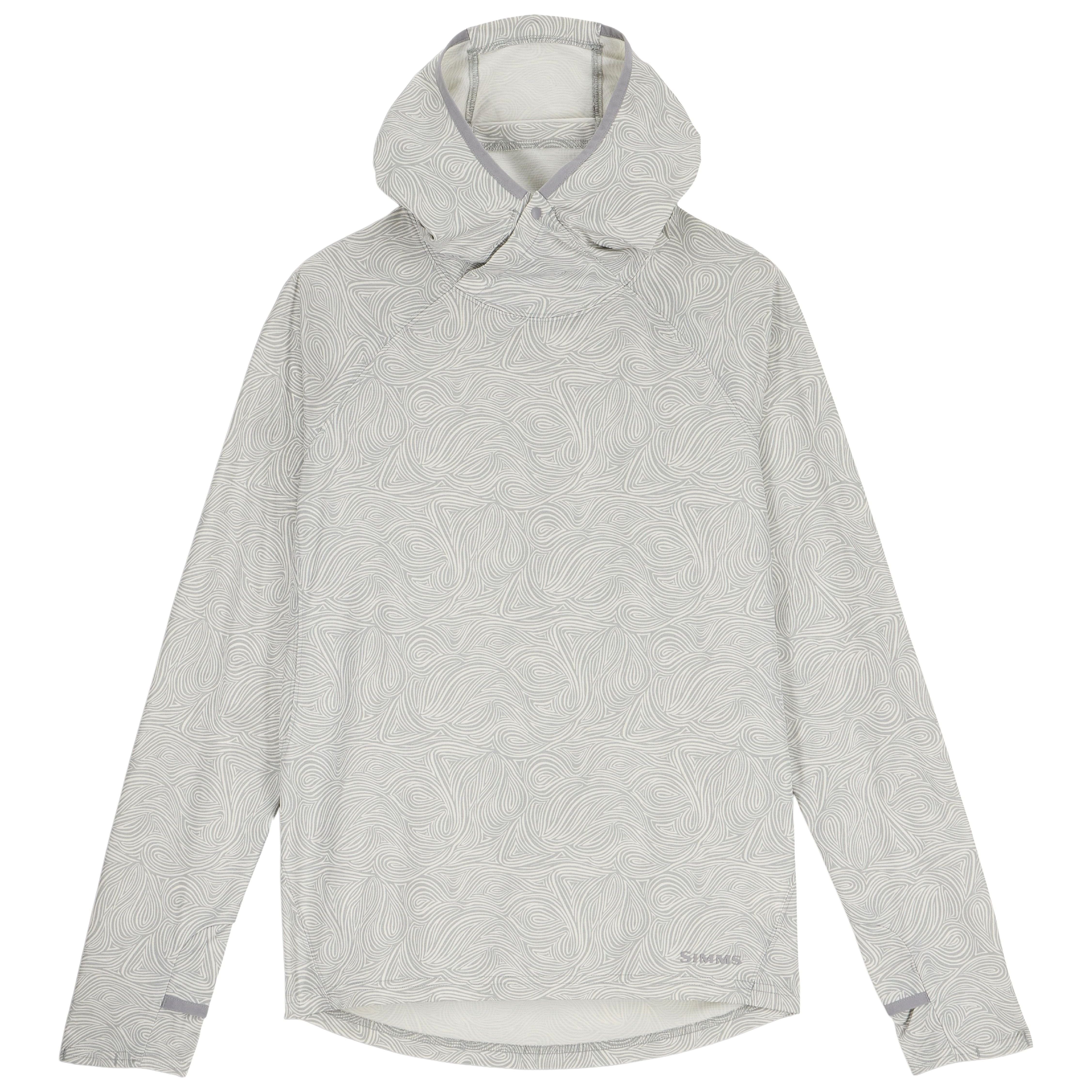 Simms Women's Solarflex Hoody Swirl Shale Image 01