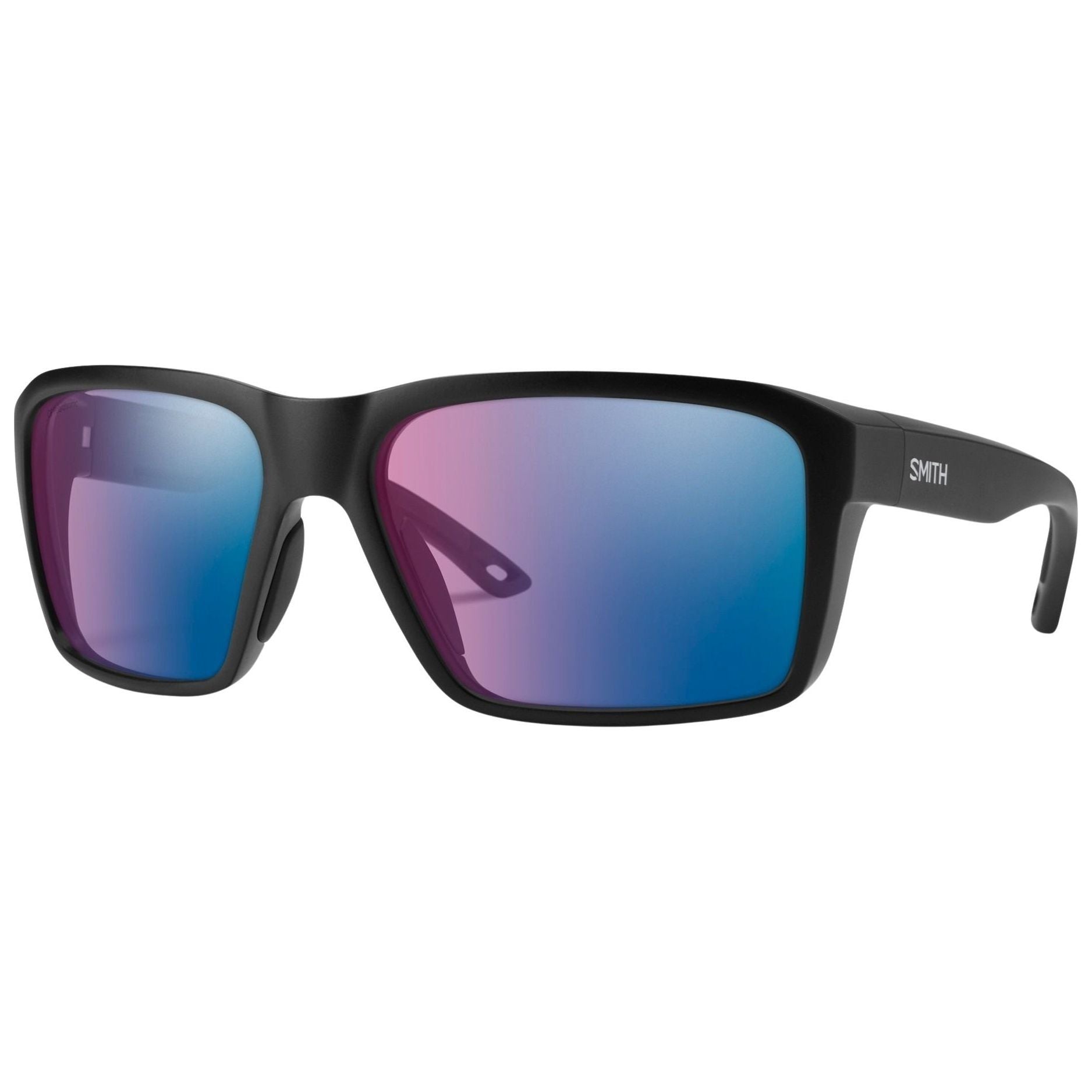 Smith Optics Backcast Matte Black / ChromaPop Glass Polarchromic Rose Blue Mirror Image 01