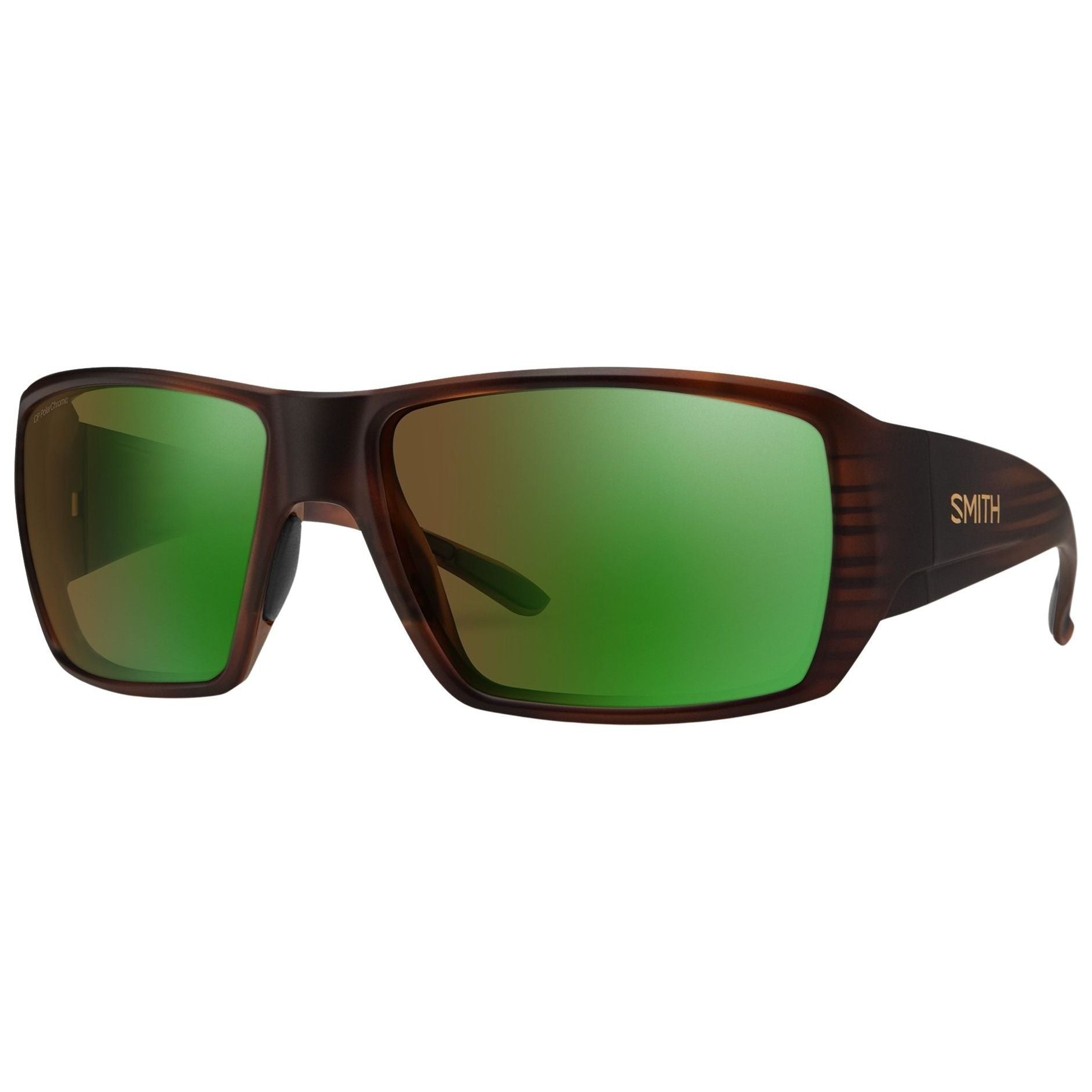 Smith Optics Guide's Choice S Matte Tortoise / ChromaPop Glass Polarchromic Brown Green Mirror Image 01