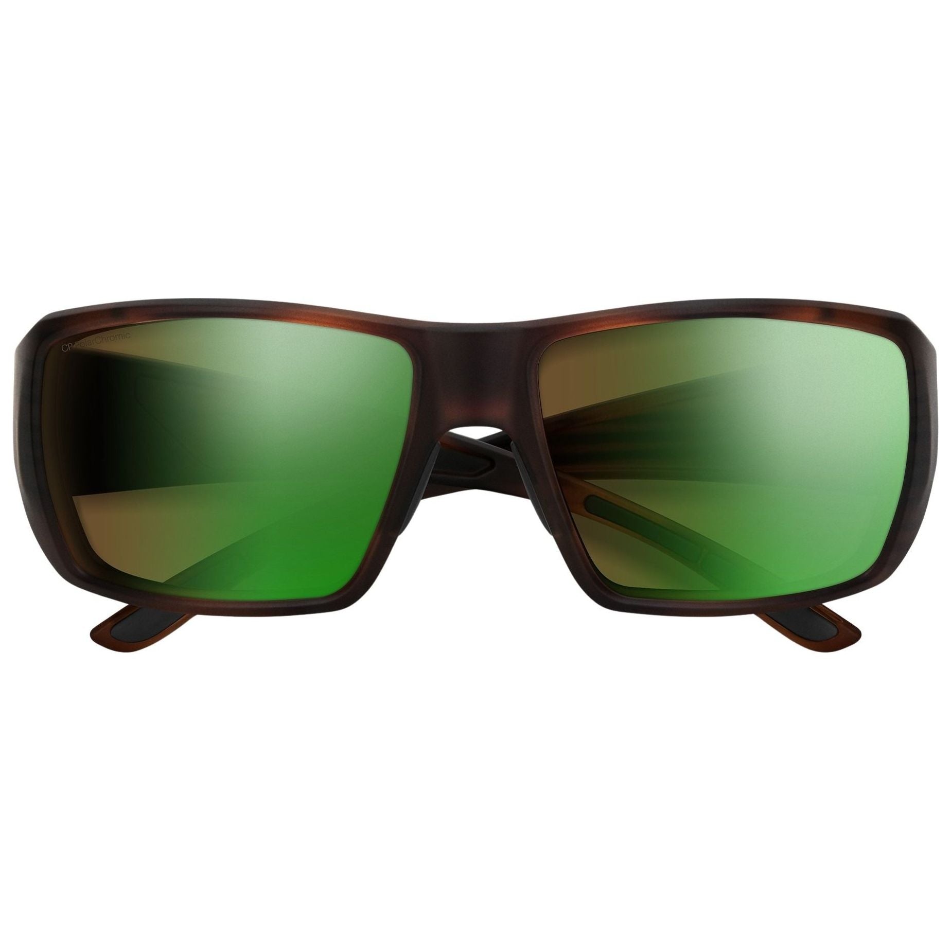 Smith Optics Guide's Choice S Matte Tortoise / ChromaPop Glass Polarchromic Brown Green Mirror Image 02