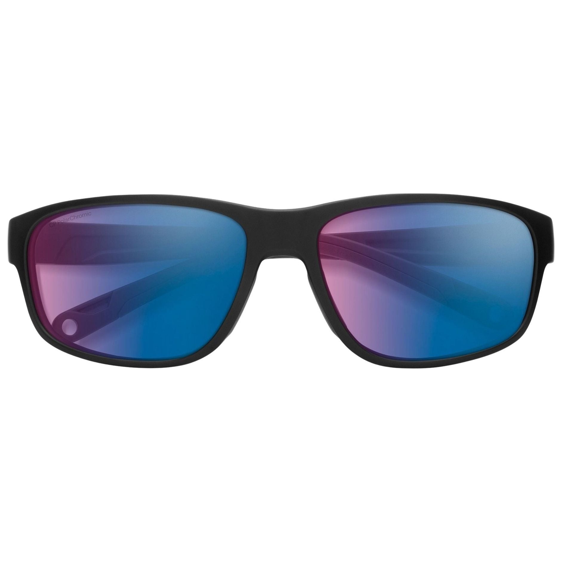 Smith Optics Redding 2 Matte Black / ChromaPop Glass Polarchromic Rose Blue Mirror Image 02