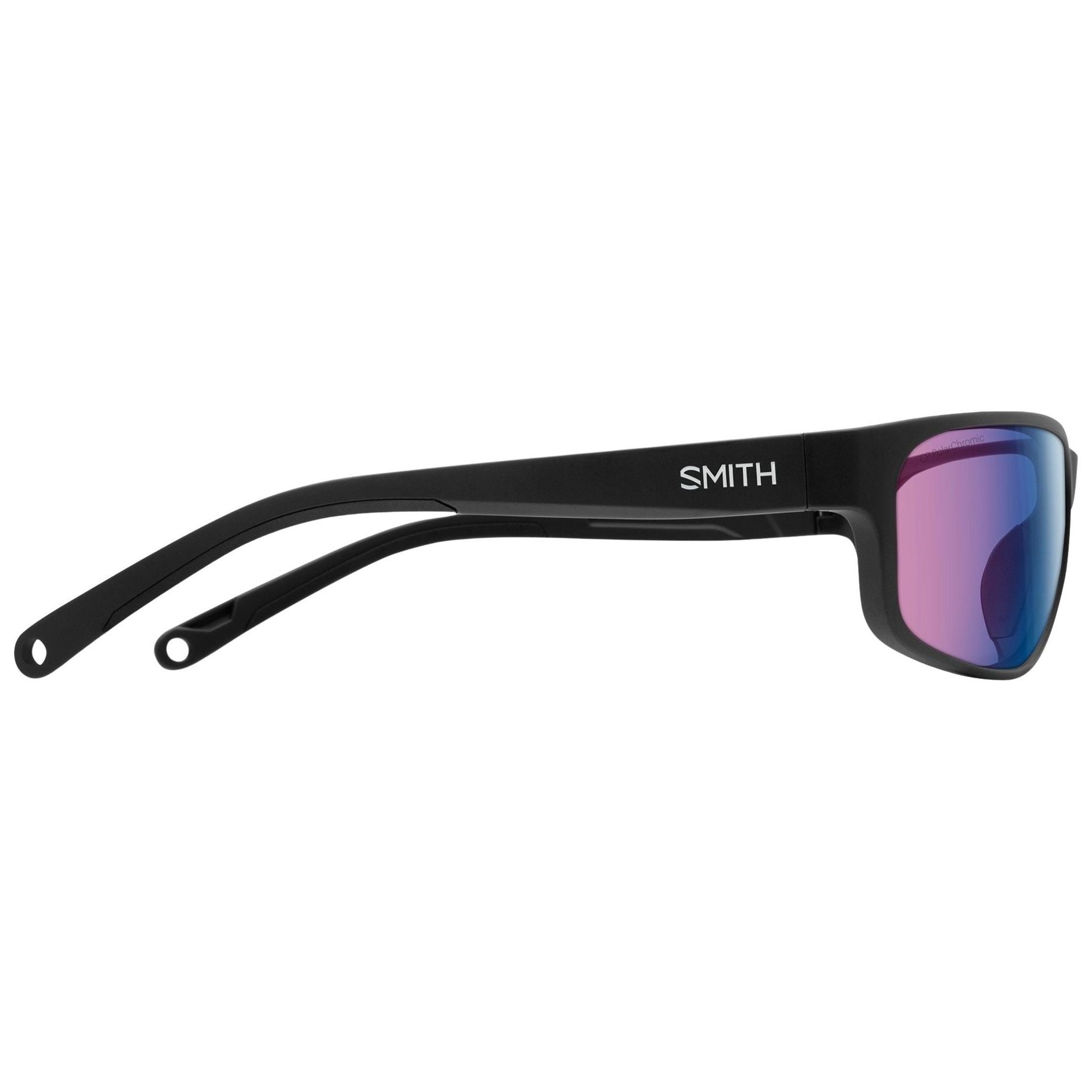 Smith Optics Redding 2 Matte Black / ChromaPop Glass Polarchromic Rose Blue Mirror Image 03