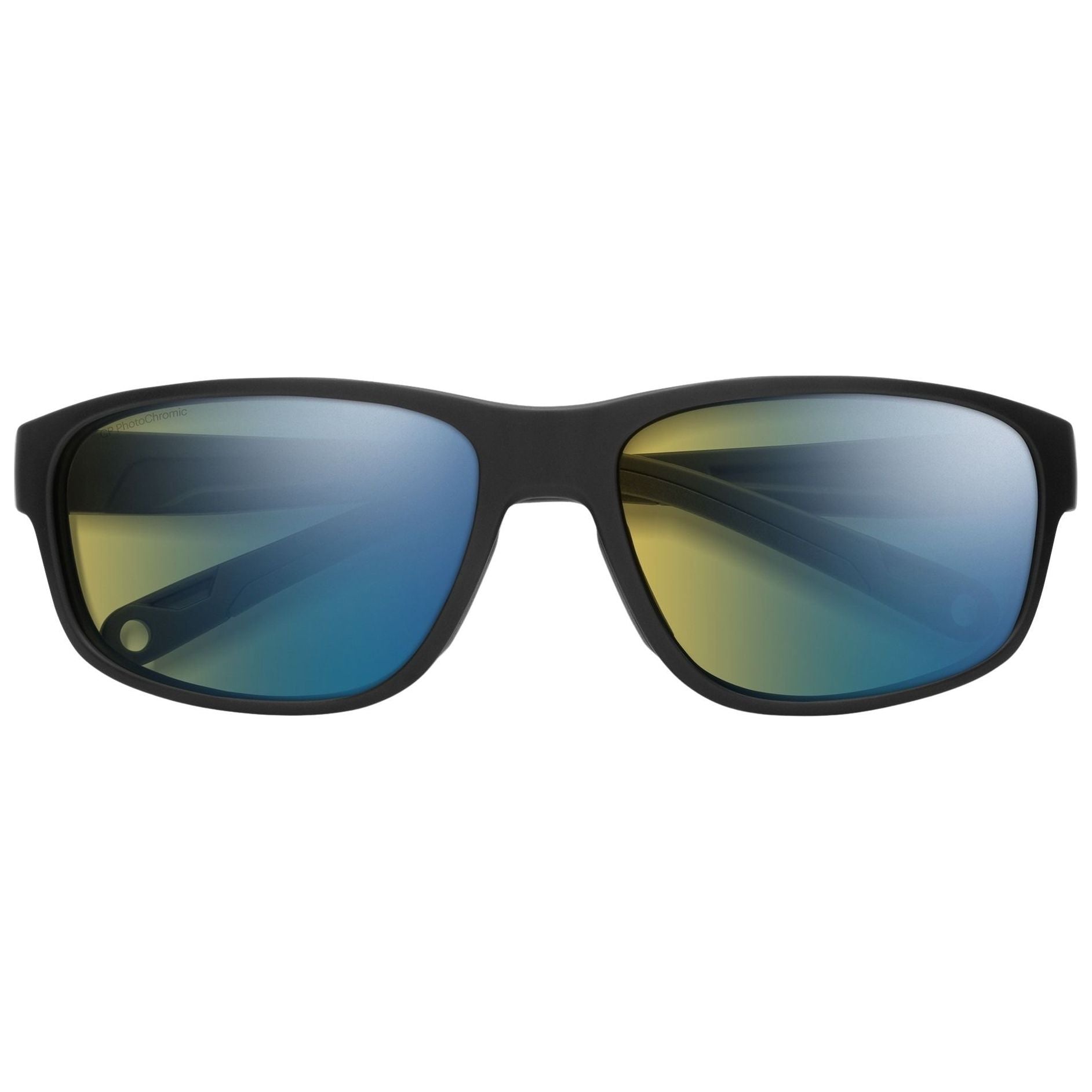 Smith Optics Redding 2 Matte Black / ChromaPop Glass Polarchromic Yellow Blue Mirror Image 02
