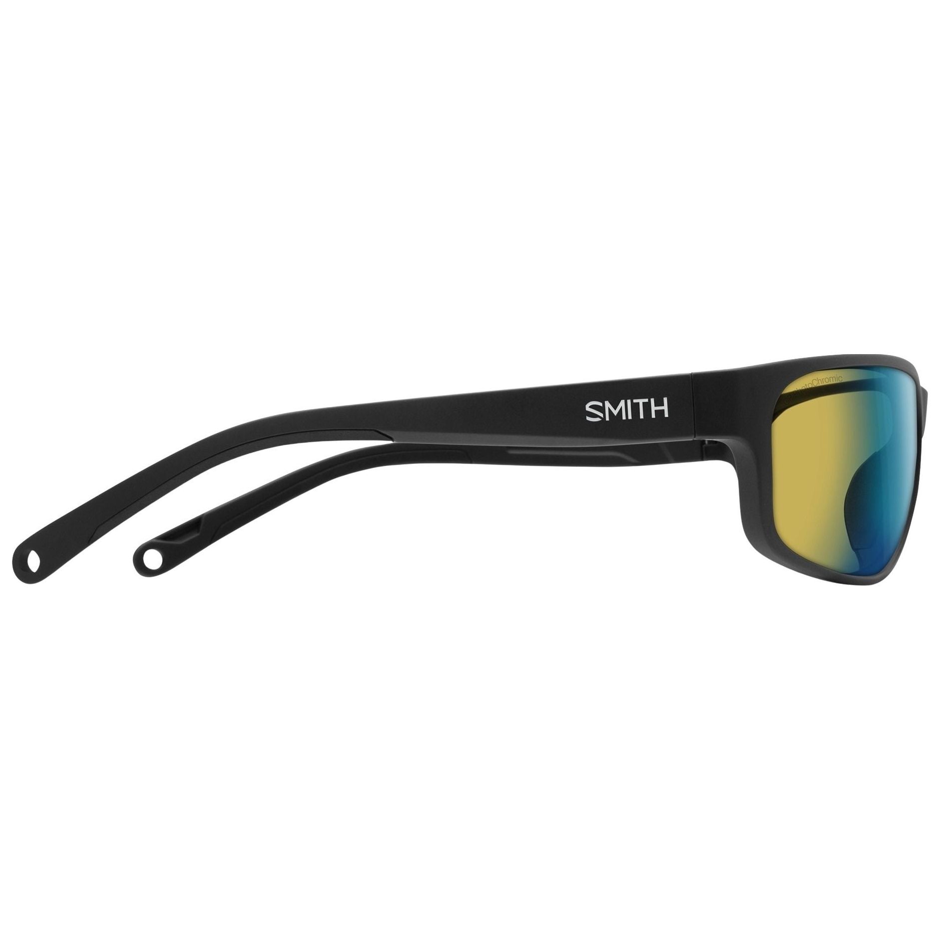 Smith Optics Redding 2 Matte Black / ChromaPop Glass Polarchromic Yellow Blue Mirror Image 03