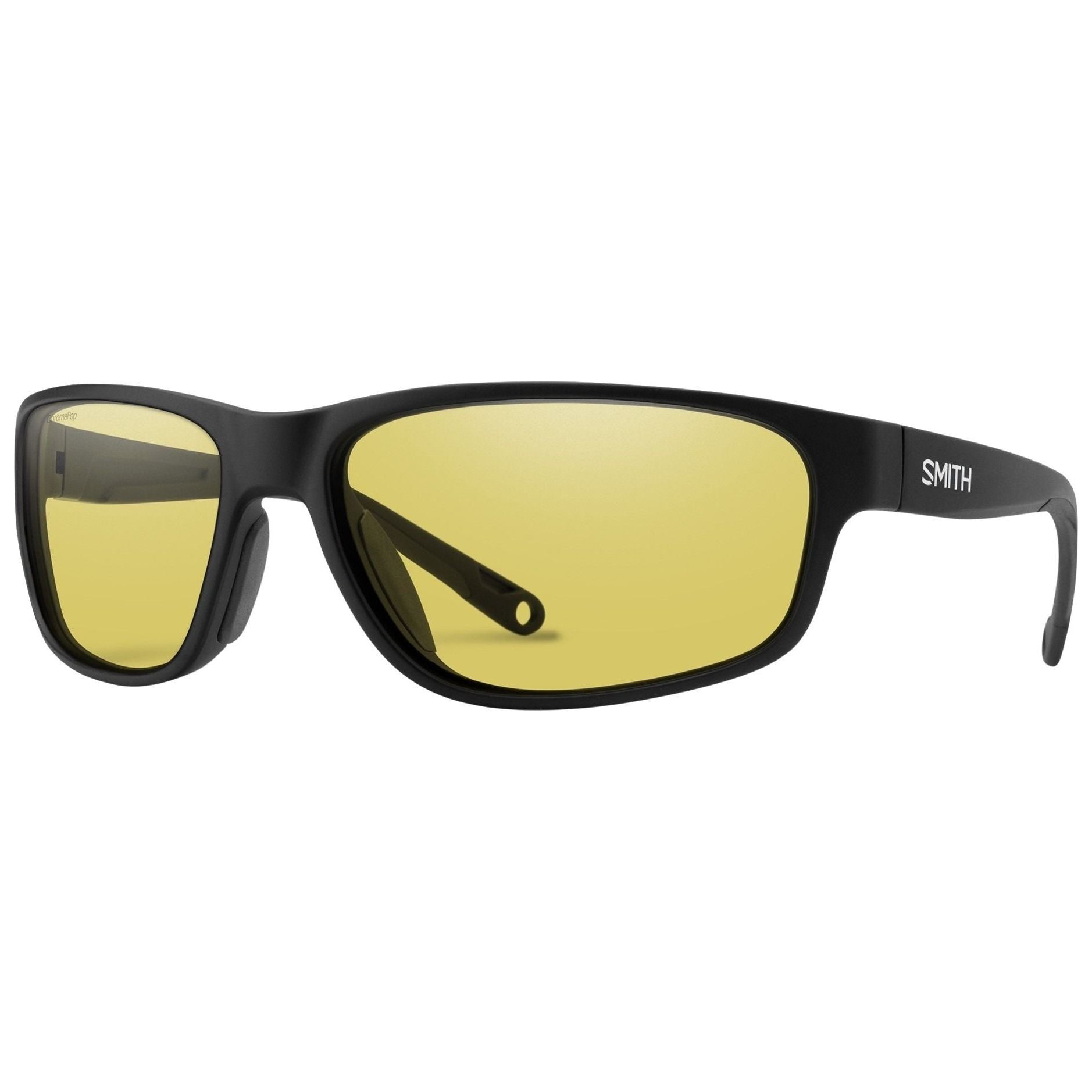 Smith Optics Redding 2 Matte Black / ChromaPop Glass Polarized Low Light Yellow Image 01