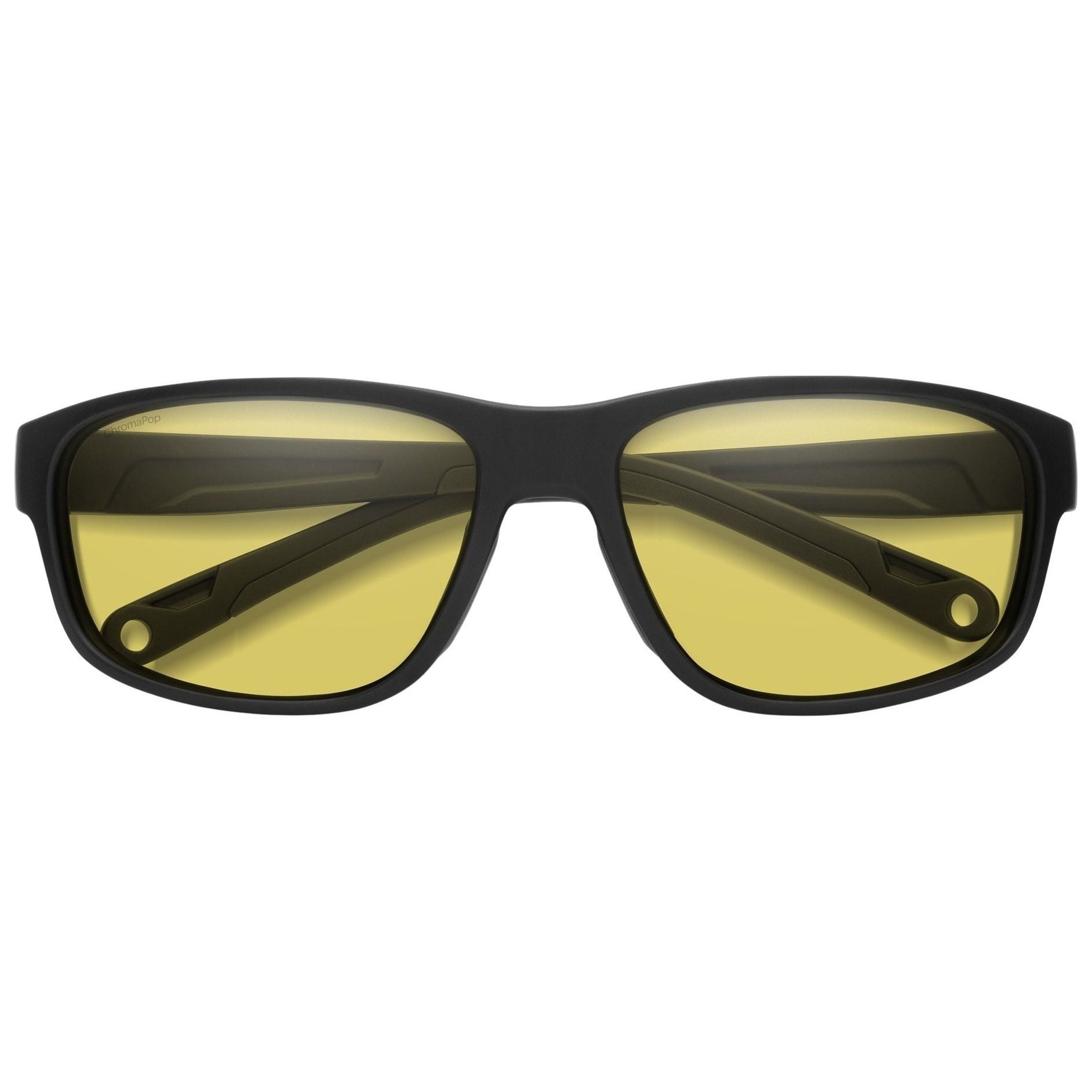 Smith Optics Redding 2 Matte Black / ChromaPop Glass Polarized Low Light Yellow Image 02