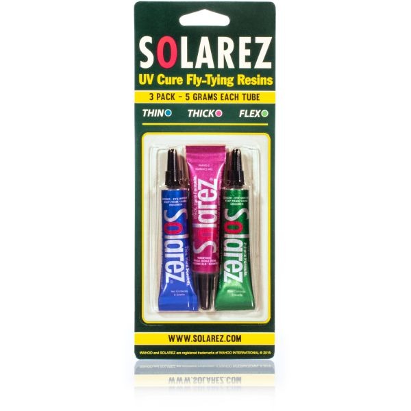 Solarez Fly Tie 3 Pack  15 Total Grams
