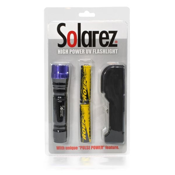 Solarez High Output UVA Flashlight With Battery and Charger Resinator Kit