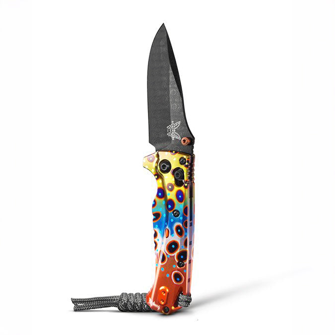 Benchmade X Abel - Mini Adira DeYoung Brown Trout Knife