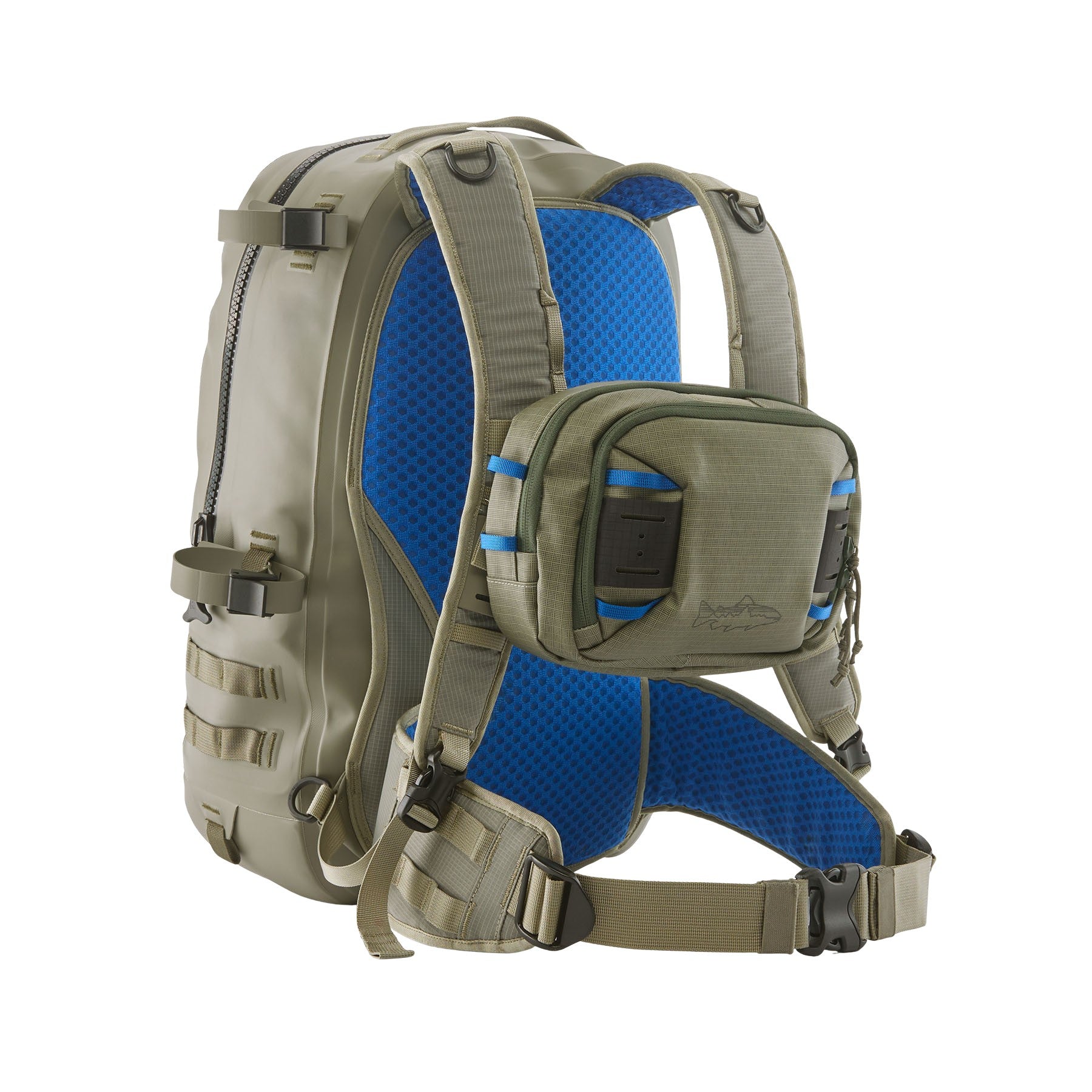 Patagonia Guidewater Backpack River Rock Green Image 09