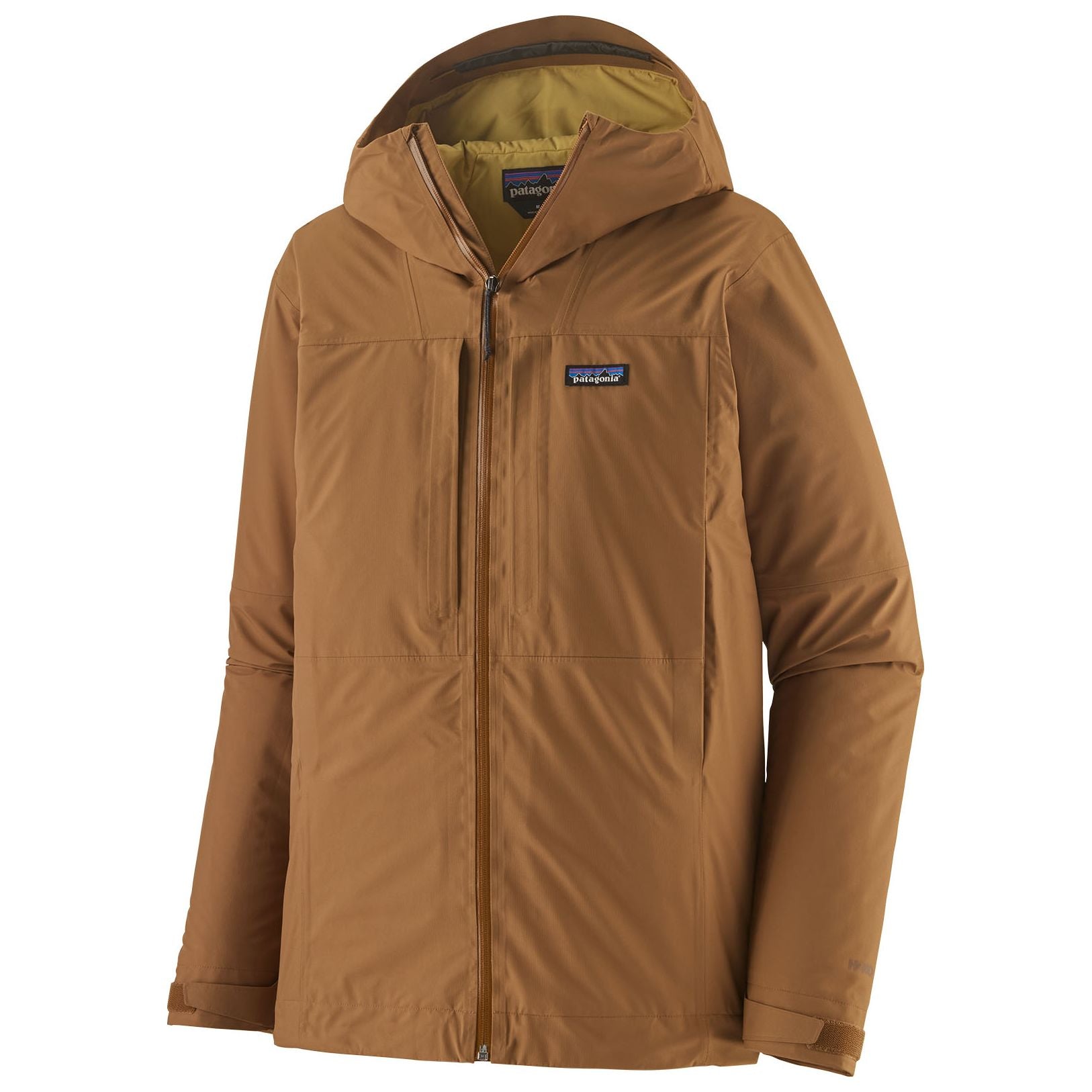 Patagonia Men's Insulated Boulder Fork Rain Jacket Deer Brown Image 01