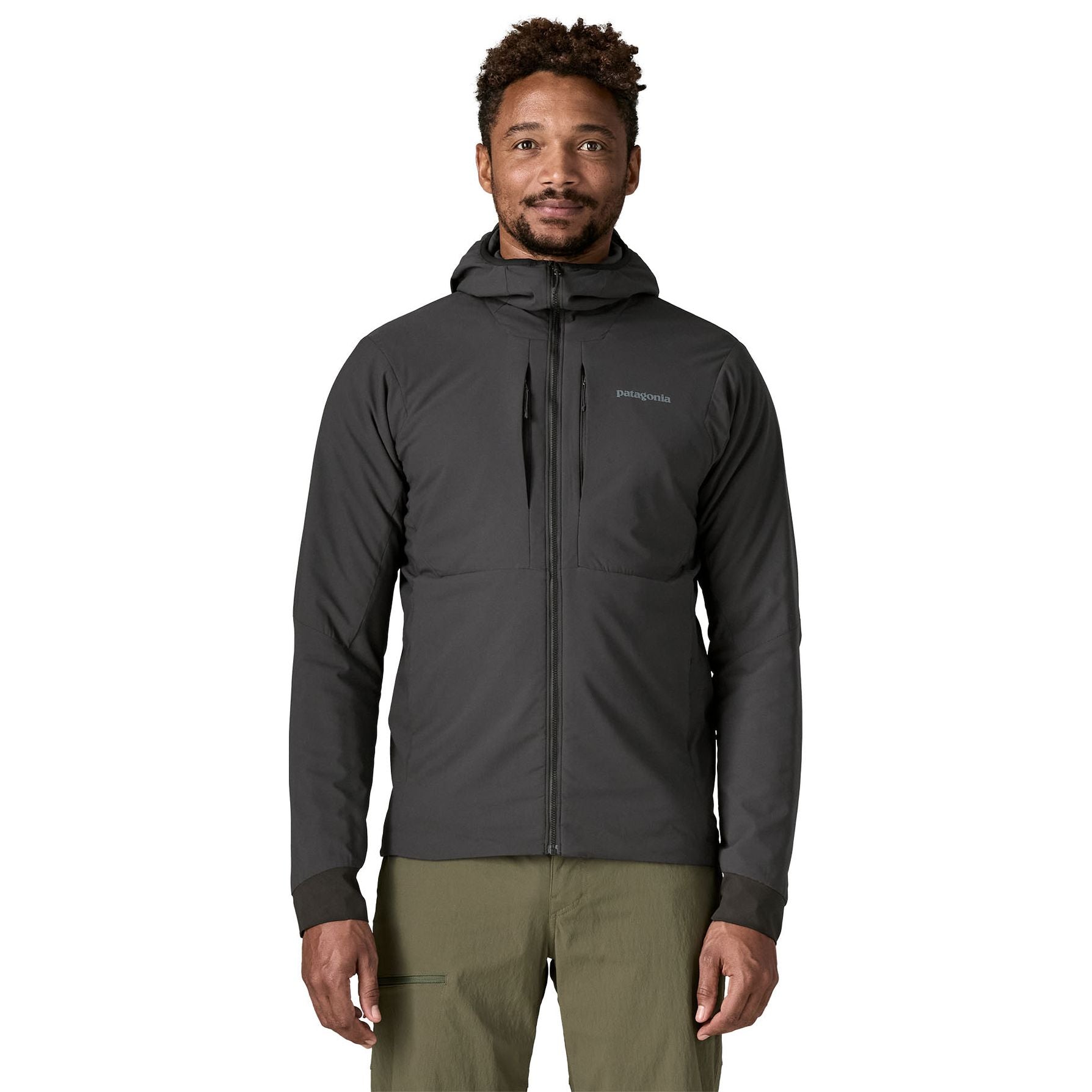 Patagonia Men's Nano-Air Light Hoody Ink Black Image 02