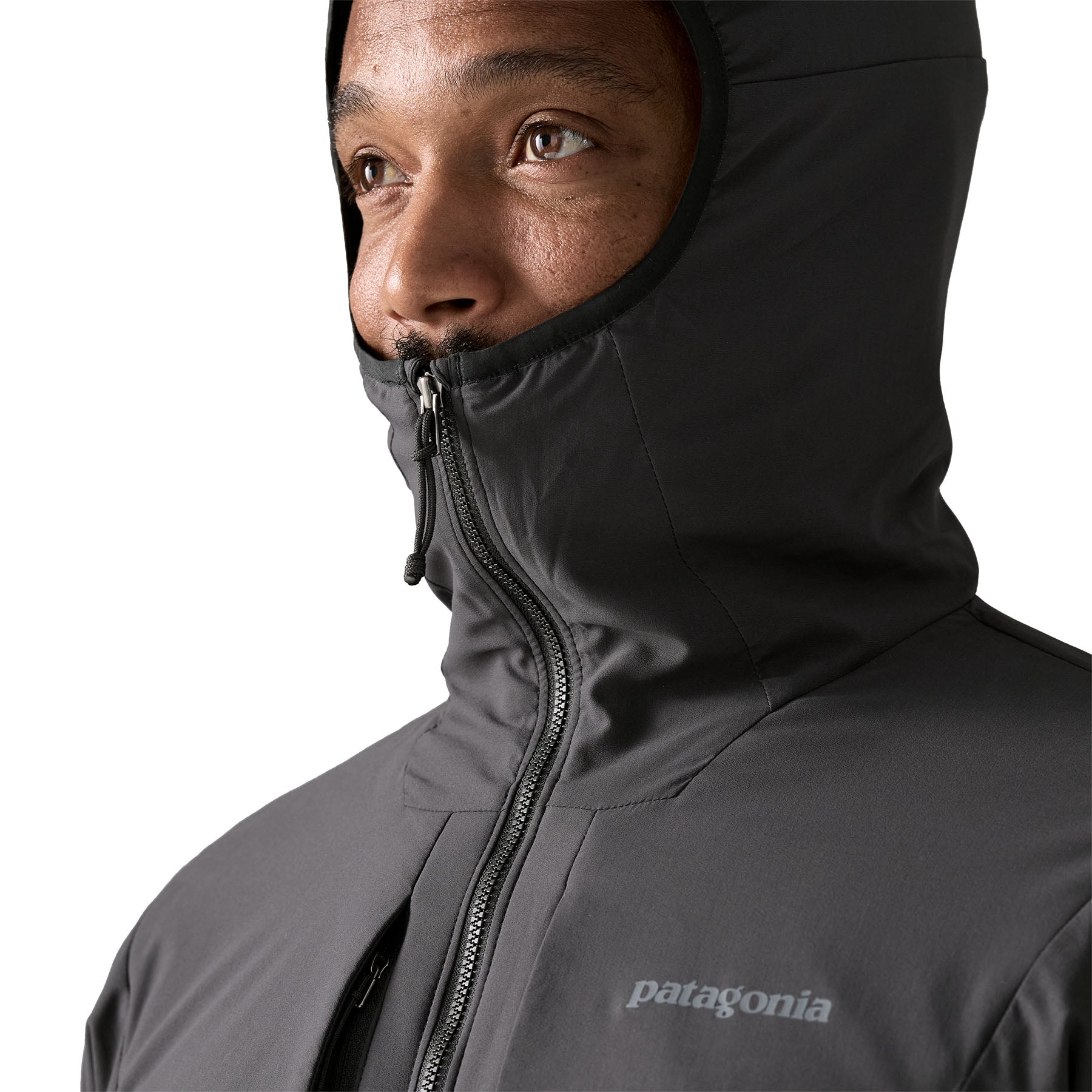 Patagonia Men's Nano-Air Light Hoody Ink Black Image 05