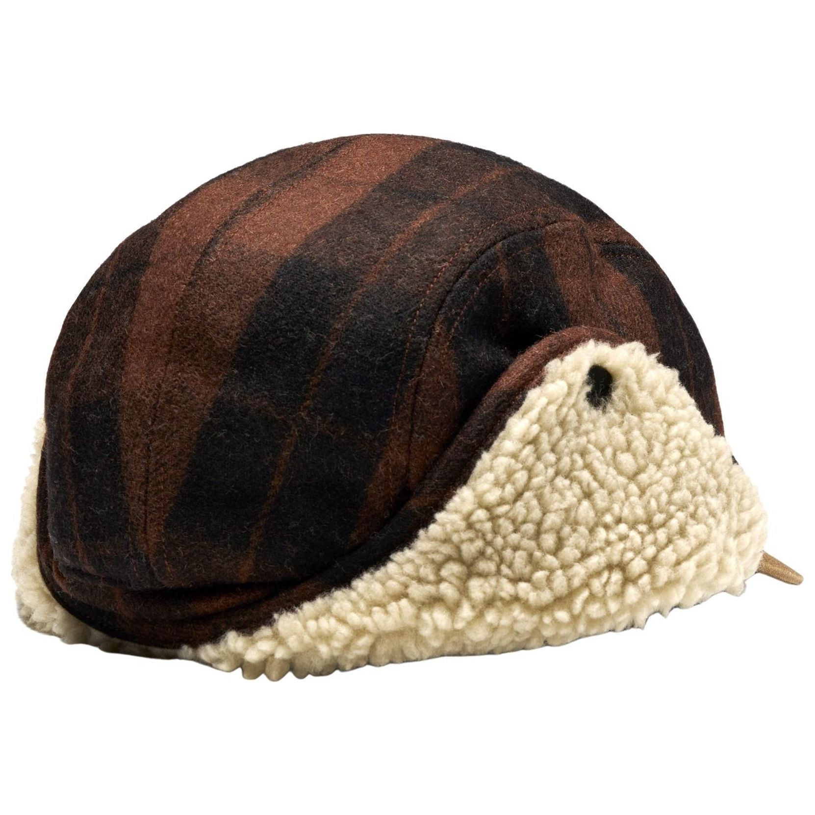 Simms Coldweather Cap Duke Plaid: Hickory Image 03