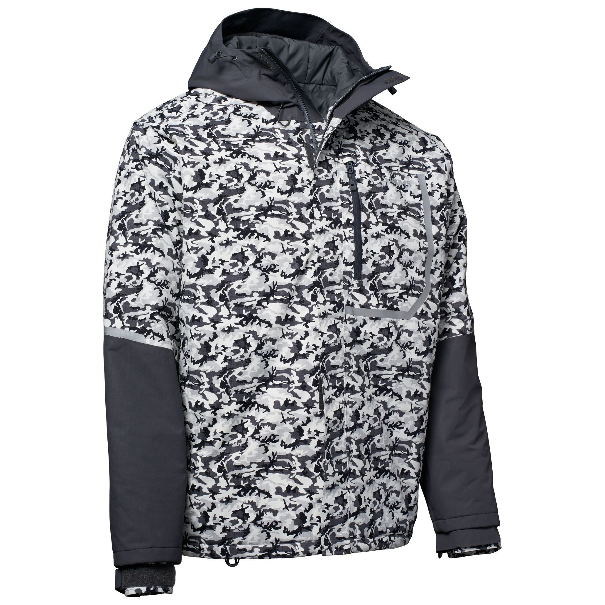 Simms Men's Challenger Insulated Jacket Classic Camo Slate Image 01
