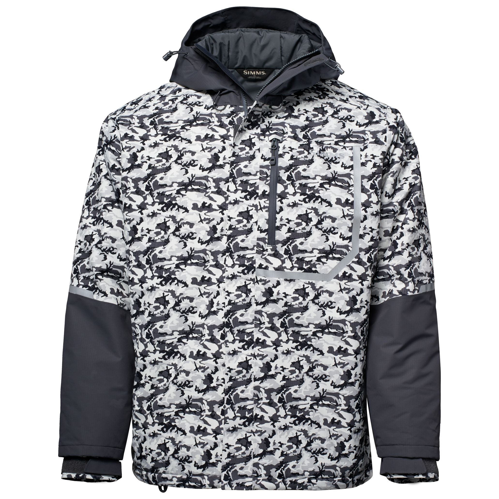 Simms Men's Challenger Insulated Jacket Classic Camo Slate Image 02