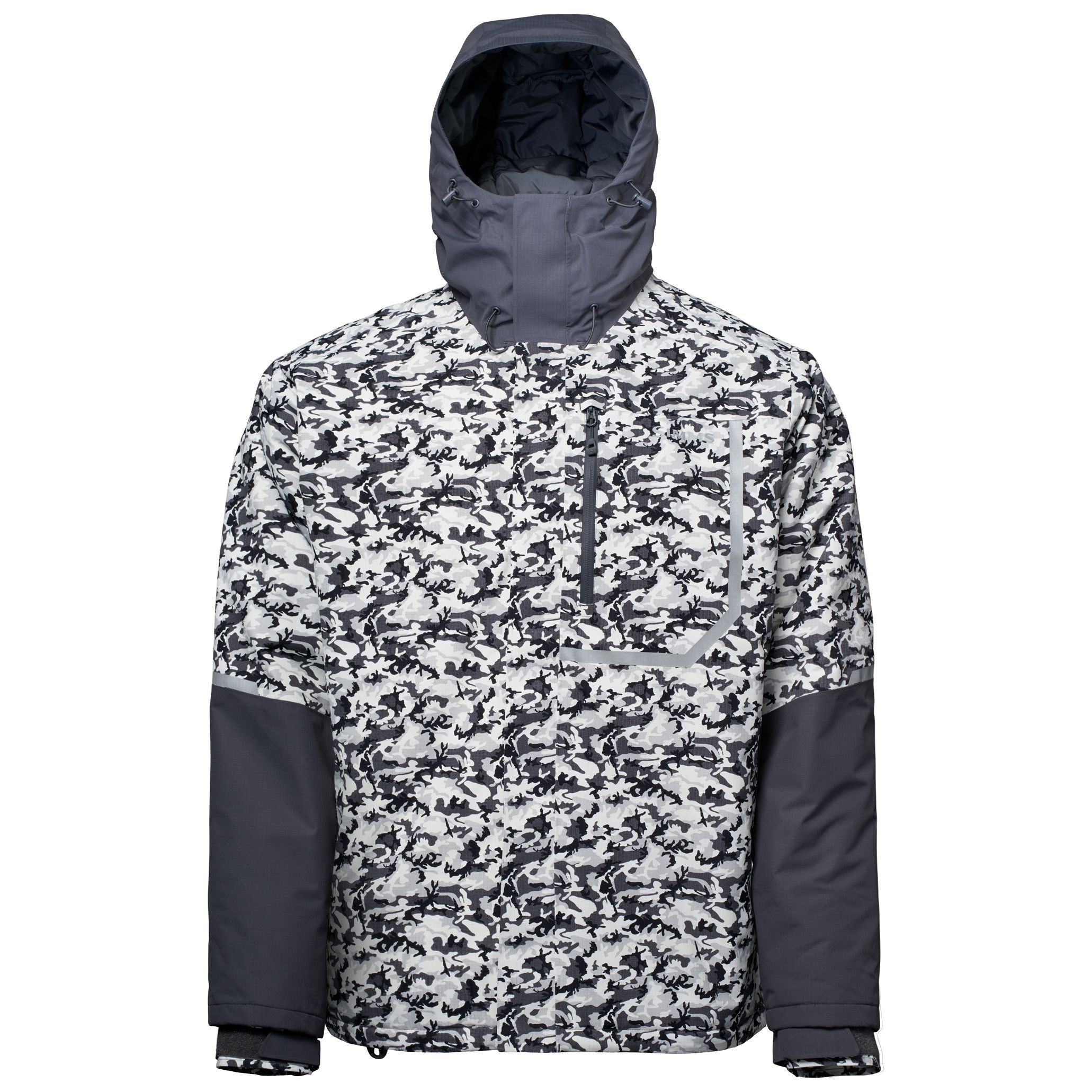 Simms Men's Challenger Insulated Jacket Classic Camo Slate Image 03