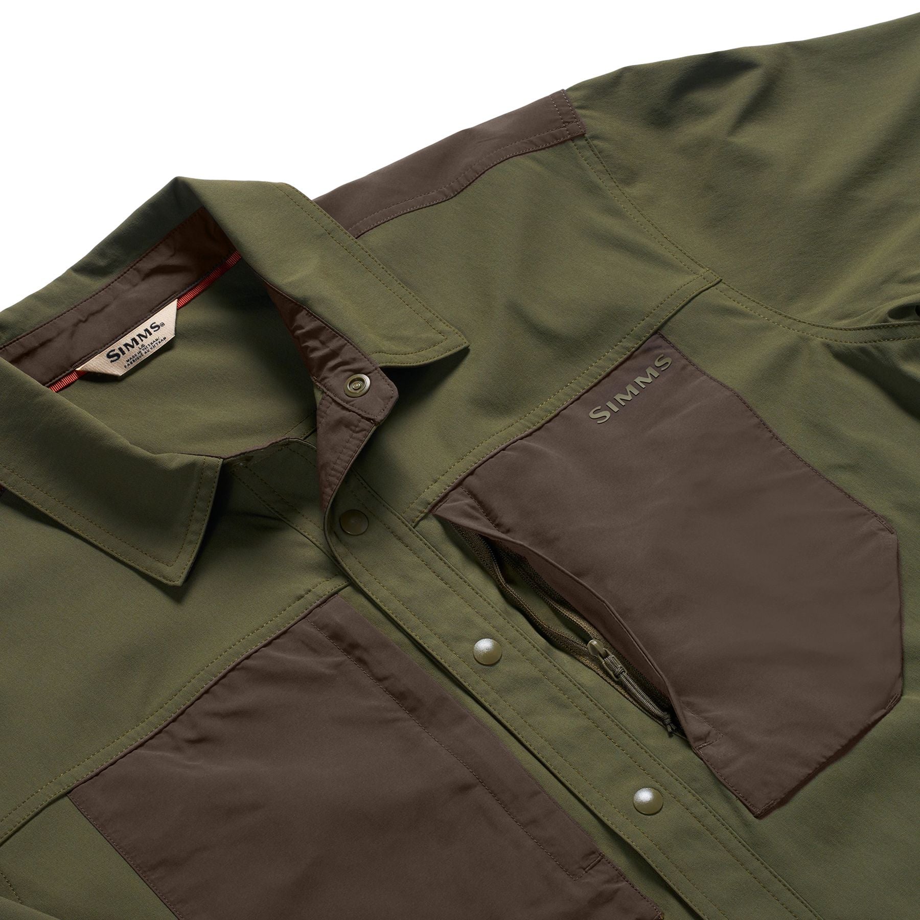 Simms Men's Confluence Shirt Loden Image 03