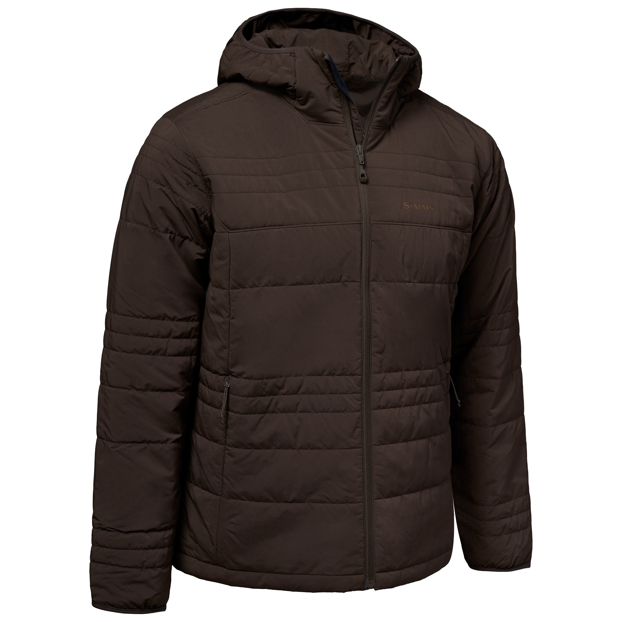 Simms Men's Fall Run Hooded Jacket Hickory Image 03