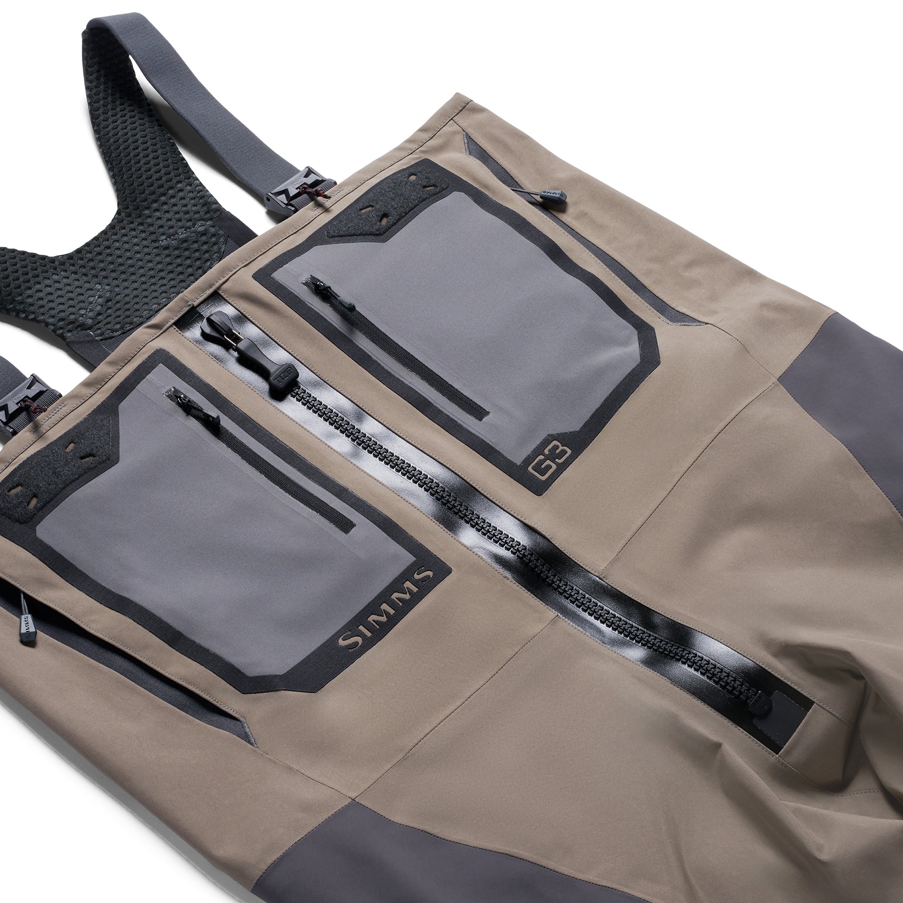 Simms Men's G3Z Pro Stockingfoot Wader Dark Elkhorn Image 04
