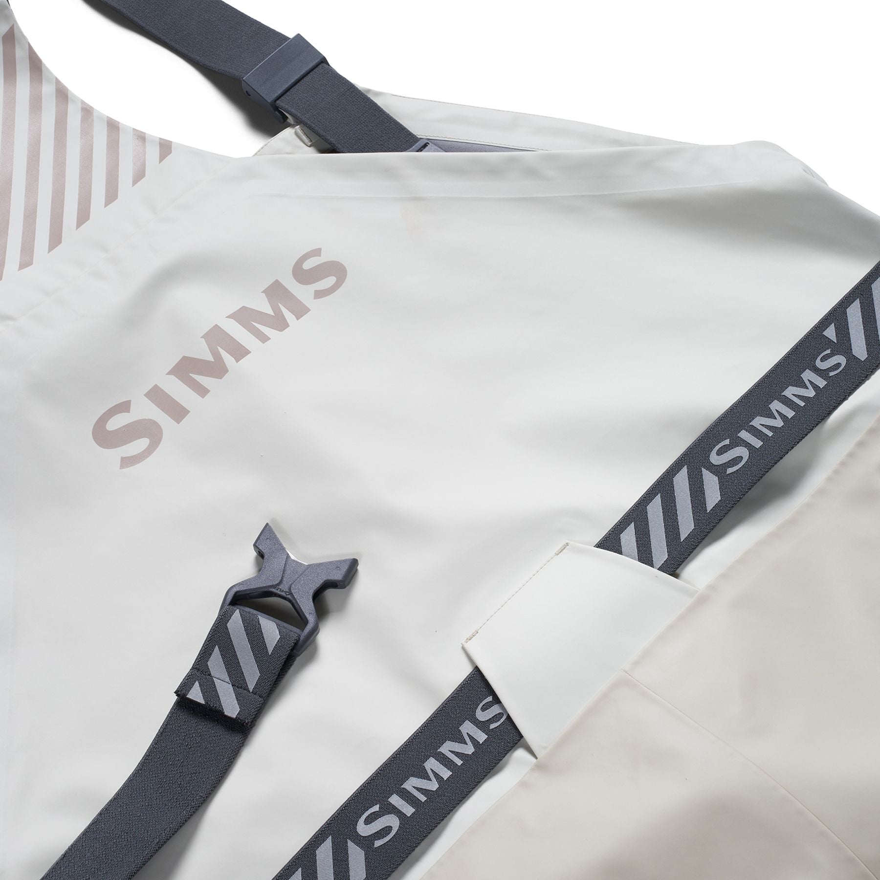 Simms Men's Rip Line Pro Bib Alabaster Image 08
