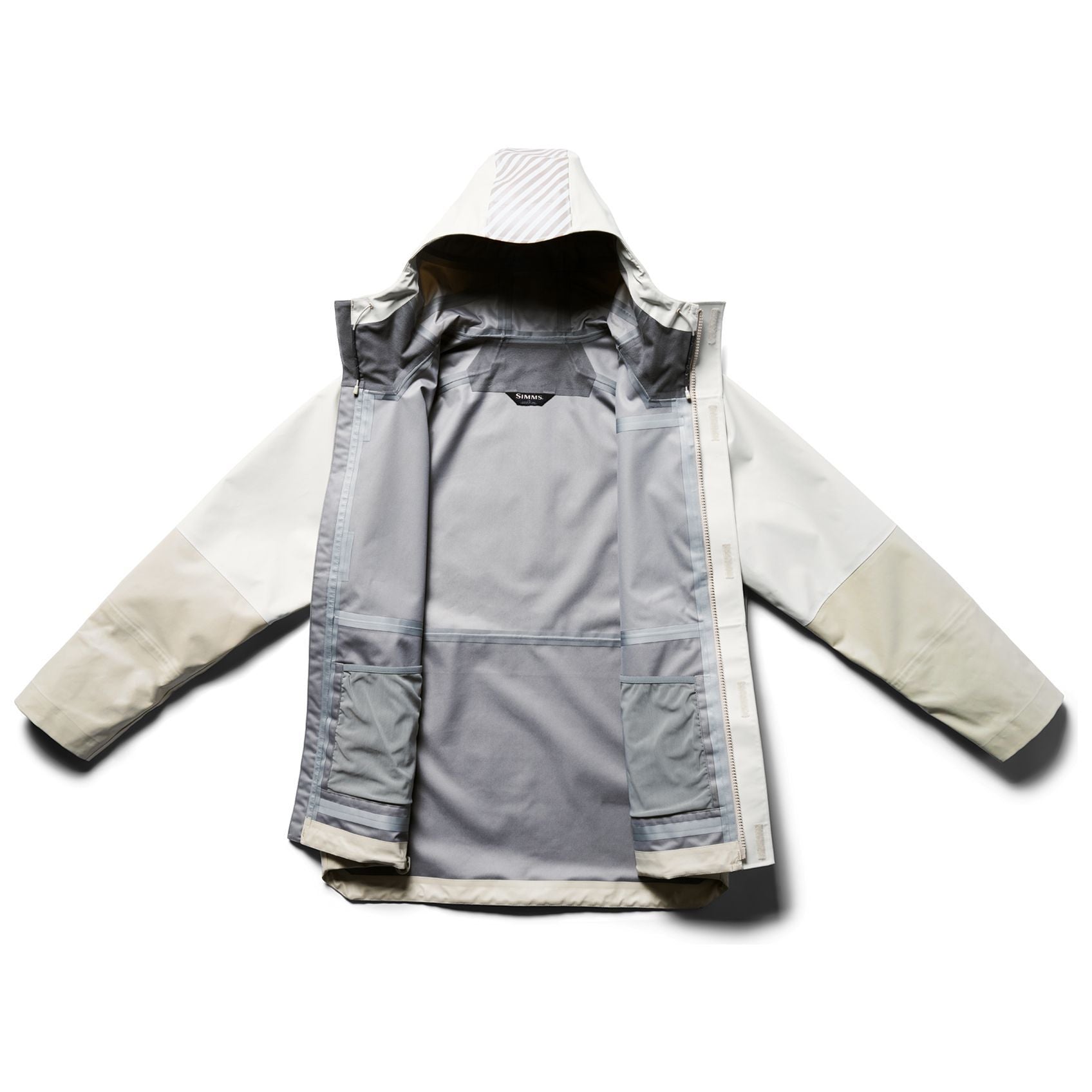 Simms Men's Rip Line Pro Jacket Alabaster Image 05