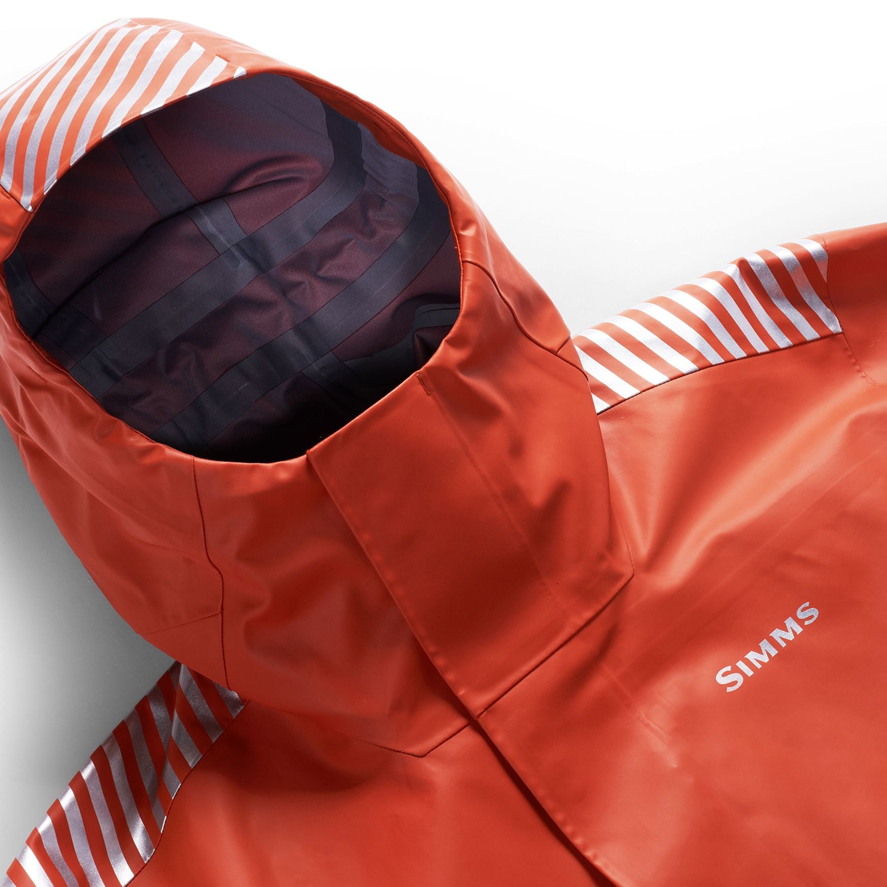 Simms Men's Rip Line Pro Jacket Simms Orange Image 06