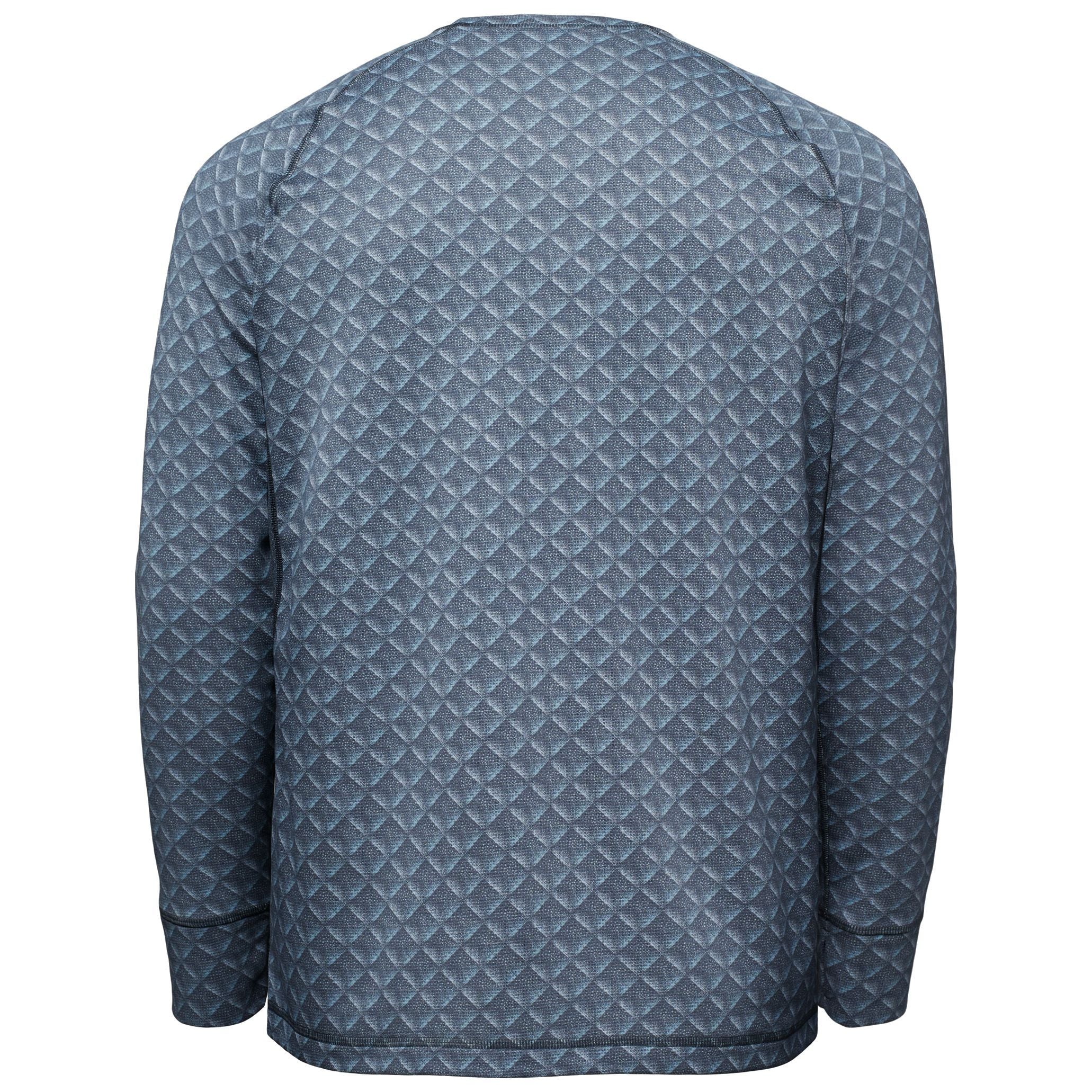 Simms Men's Strata 160 LS Crew Selvedge Stipple Image 02